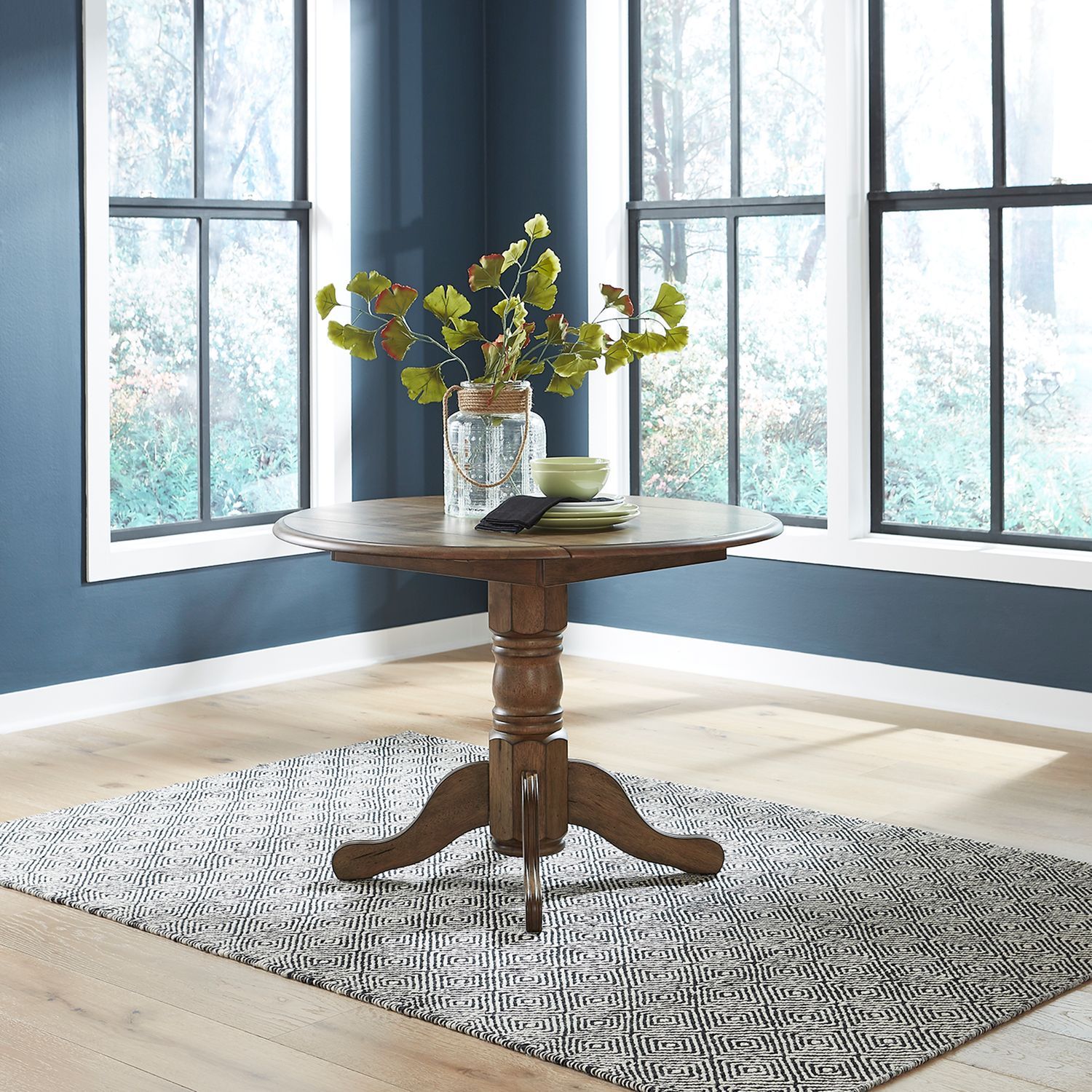 Liberty Furniture Carolina Crossing - Drop Leaf Table - Brown