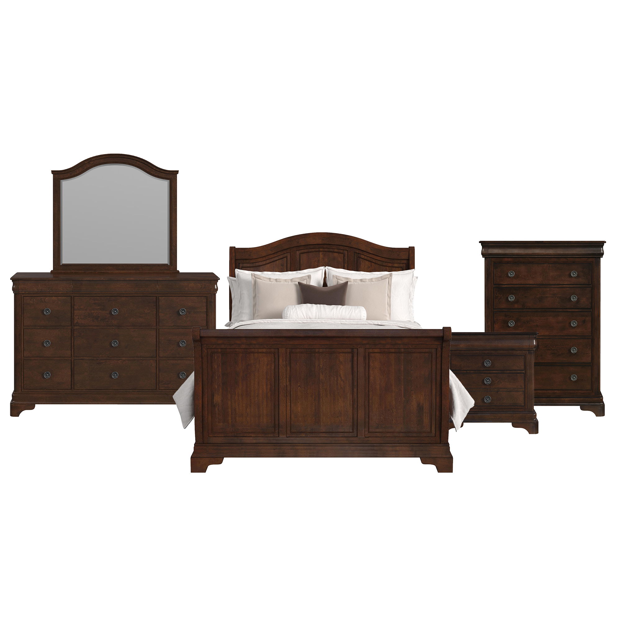 Queen · 5 Pc · Bedroom Set