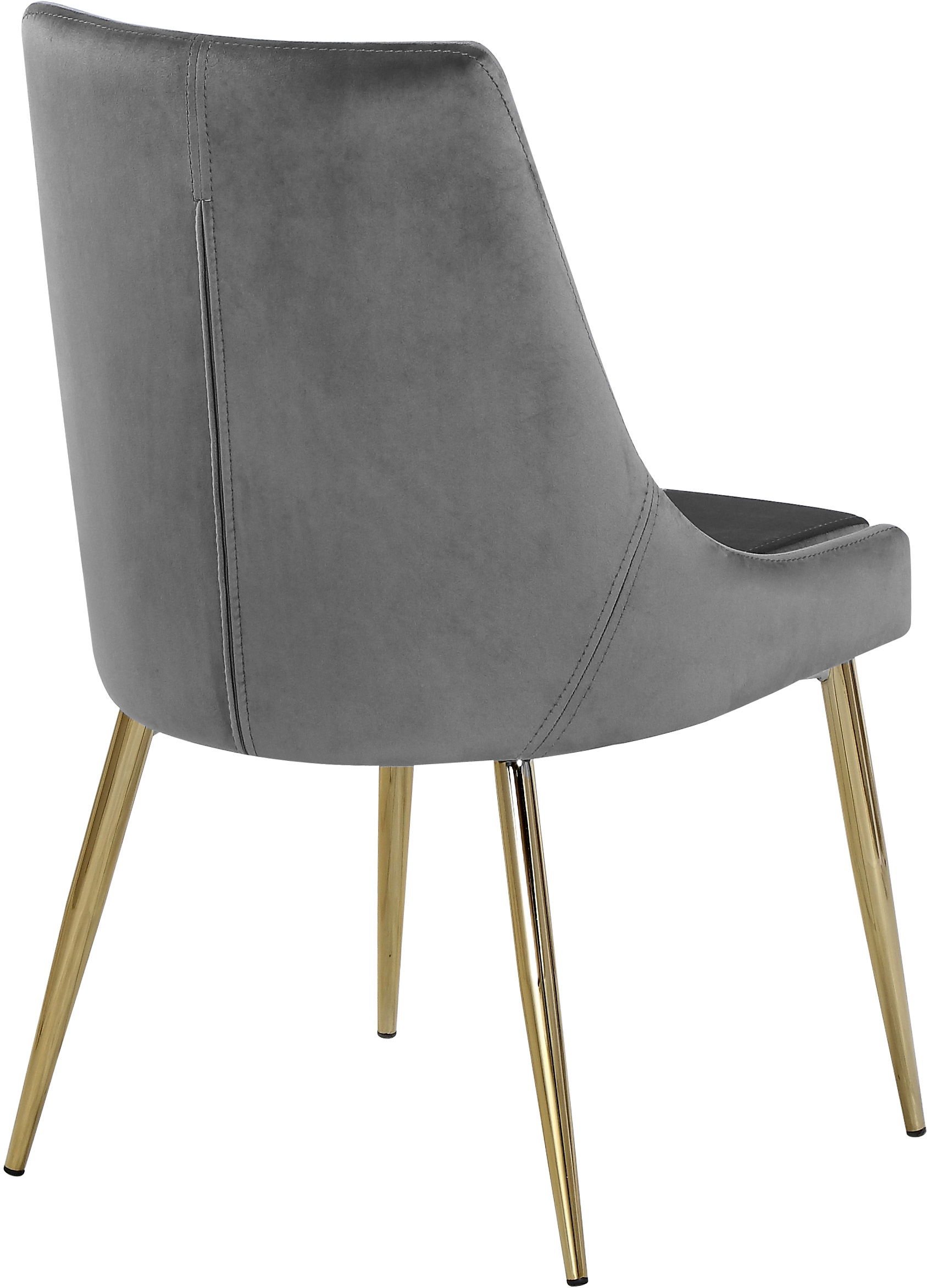 Karina - Fabric Dining Chair (Set of 2) - Gray
