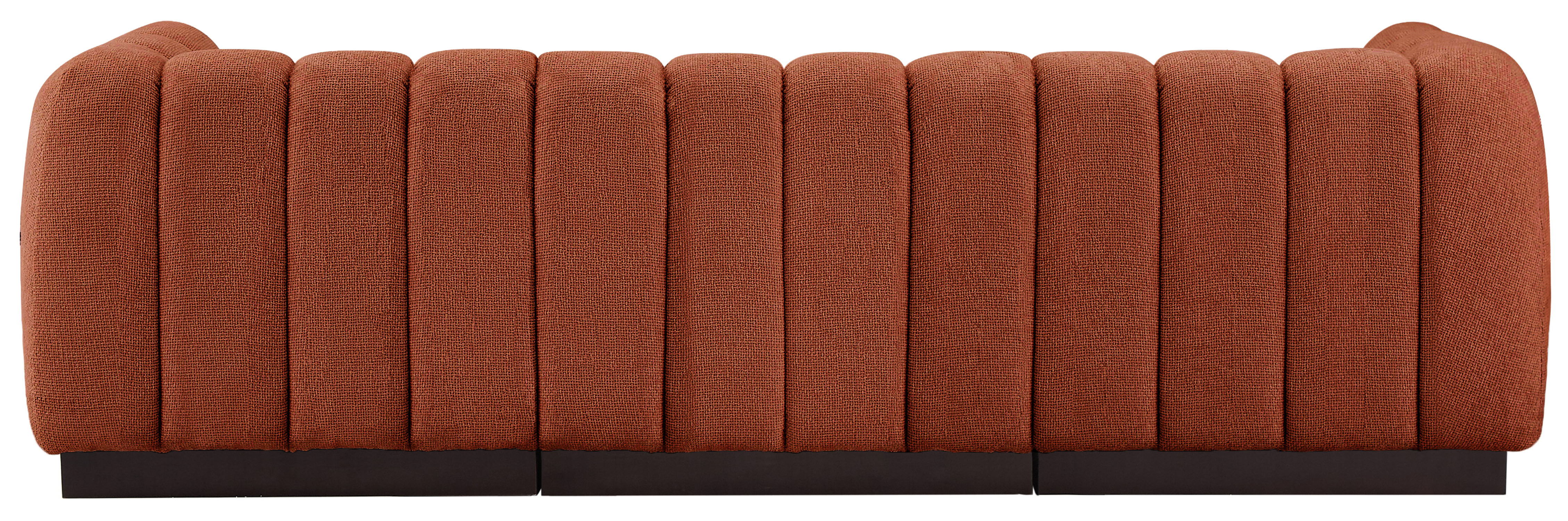 Quinn - 3 Piece Modular Sofa - Cognac