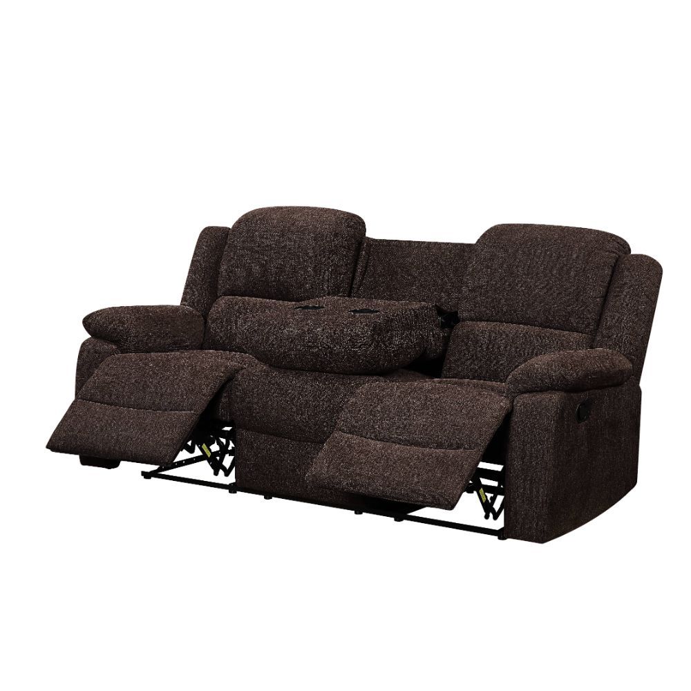 Madden - Motion Sofa - Brown Chenille, dark brown, view 4
