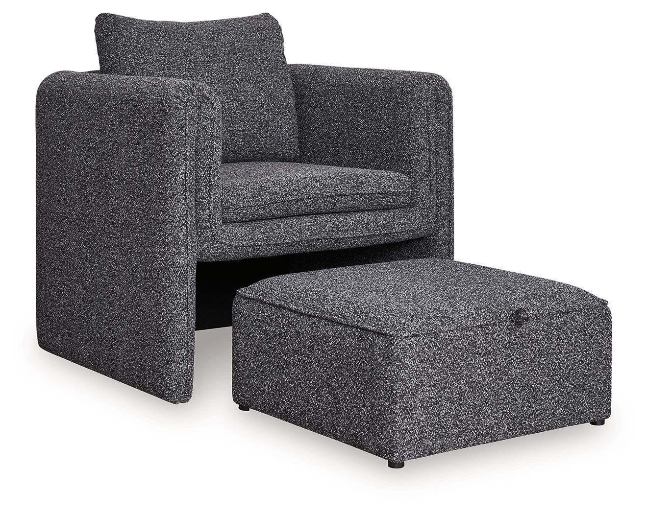 Ashley Furniture Vreni - Accent Chair - Charcoal / Black - Image 3