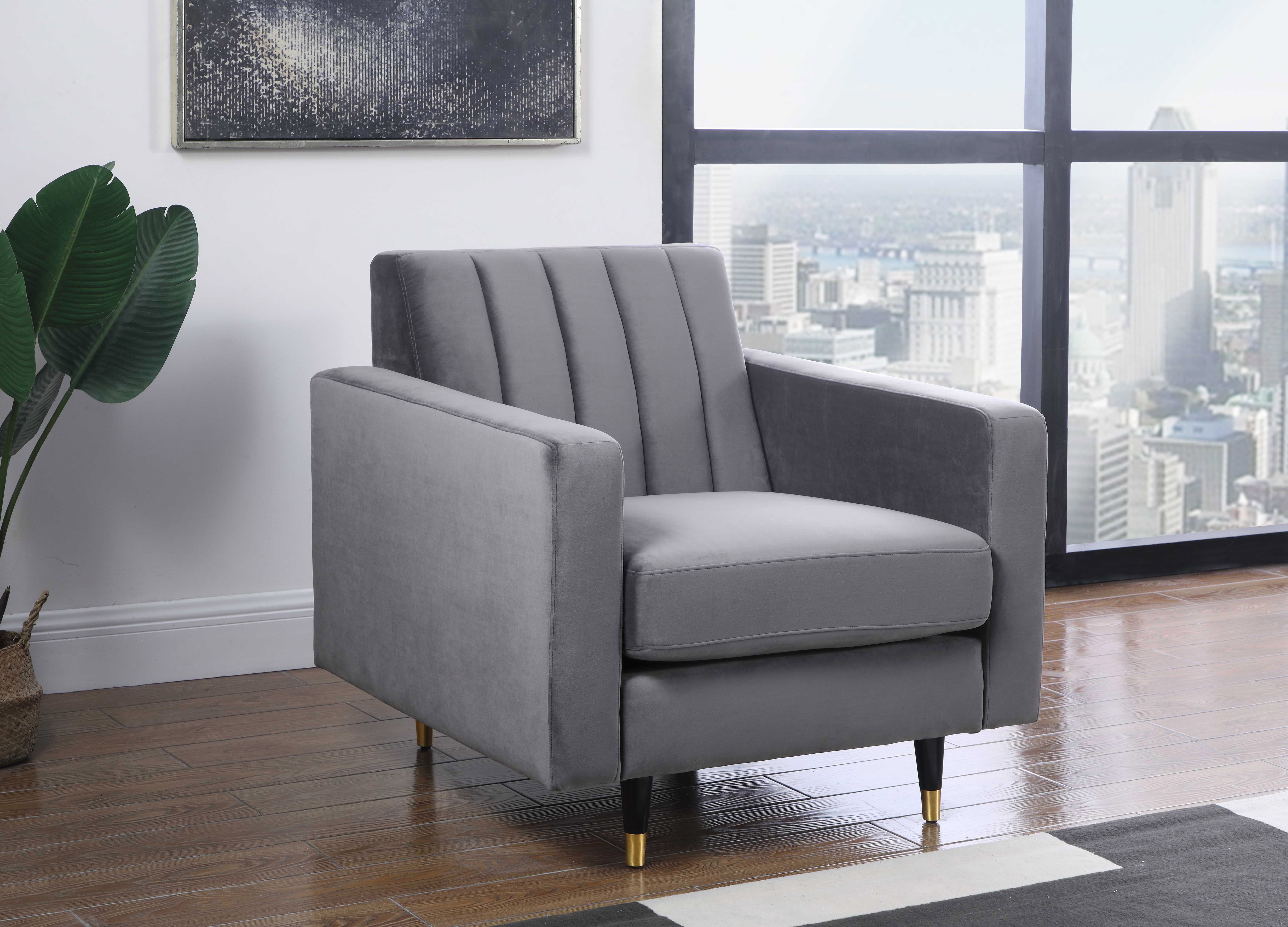 Lola - Chair - Gray