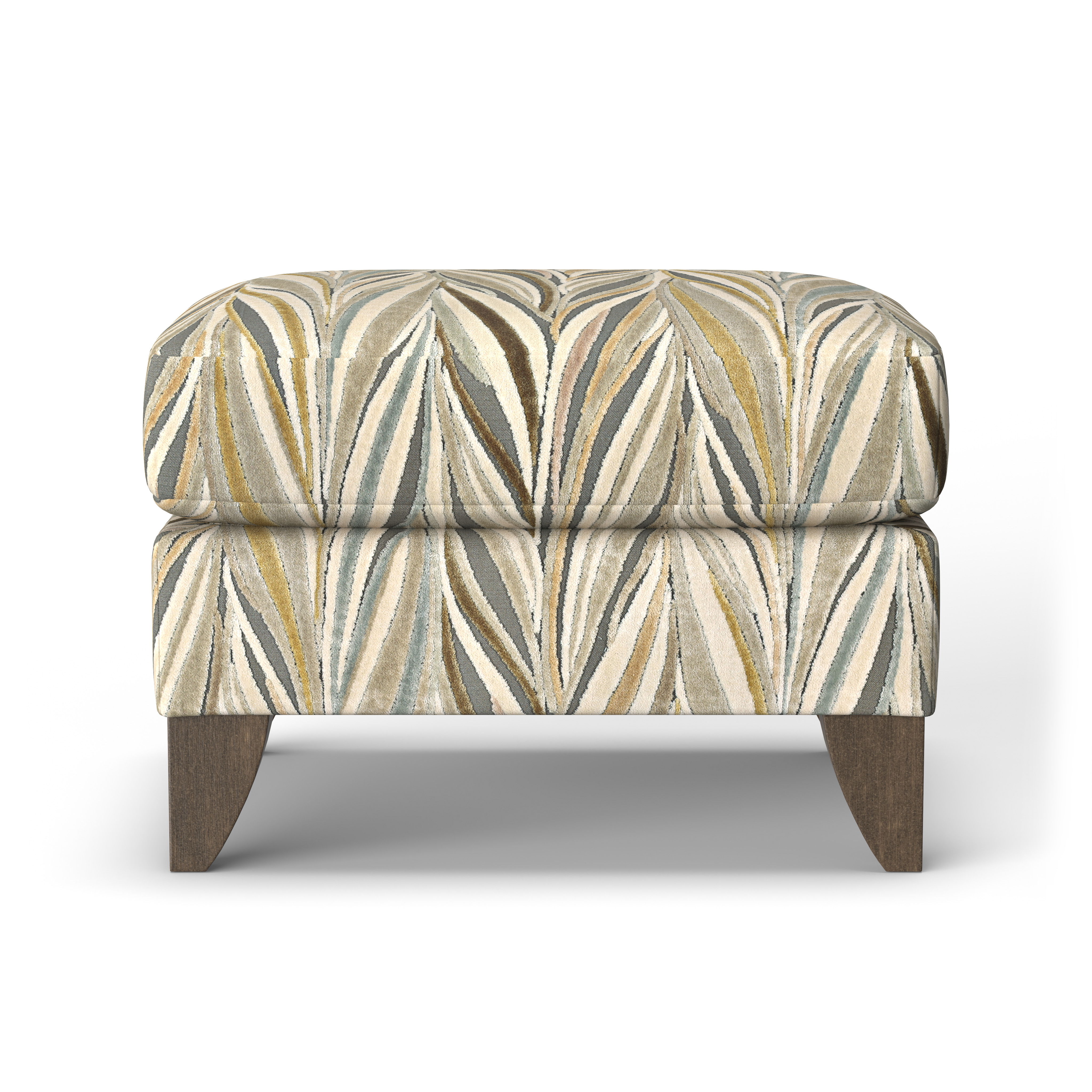 Jupiter - Fabric Ottoman, beige, view 5