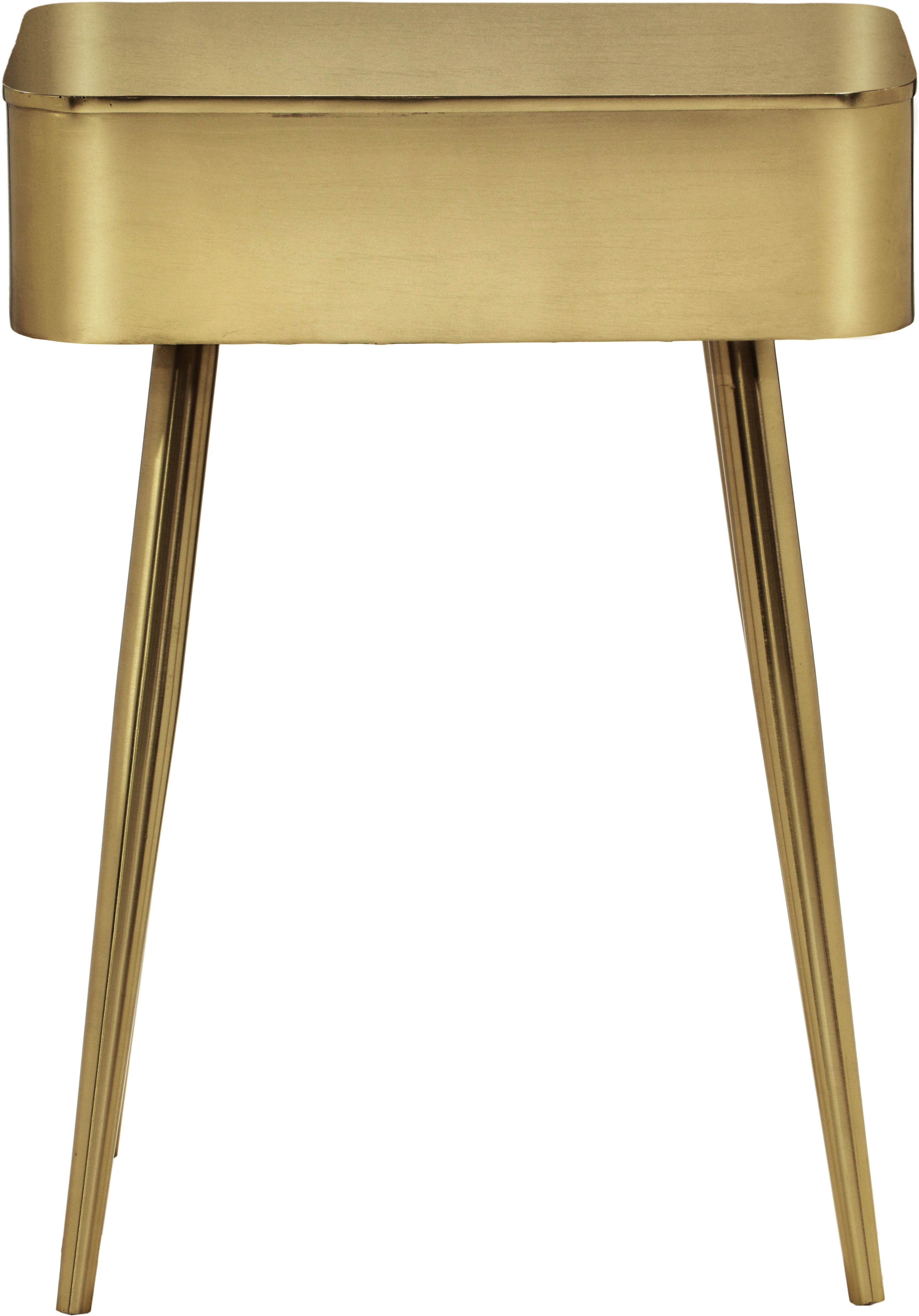 Rylan - Night Stand - Brushed Gold