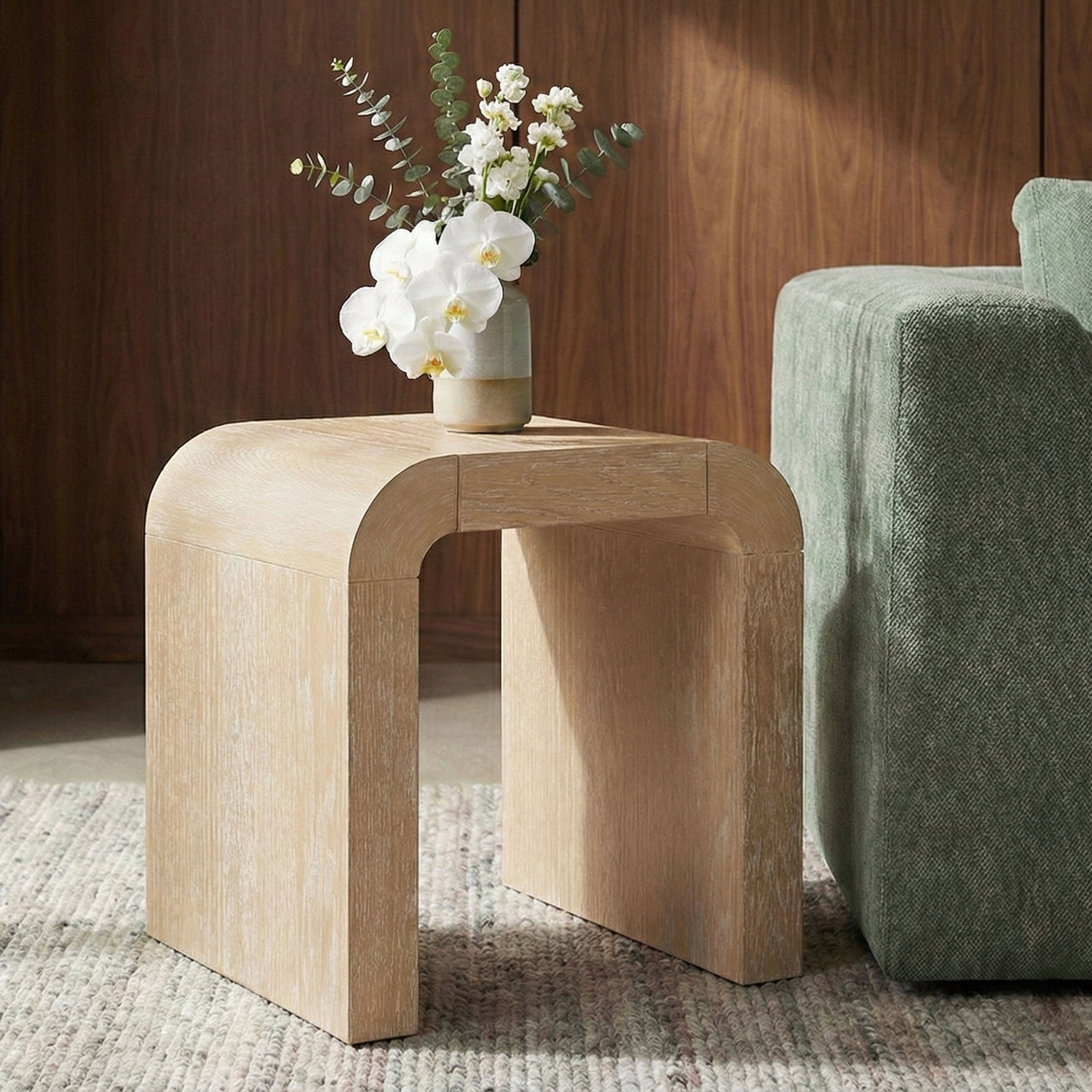 Toulon - Oak Veneer End Table - Natural