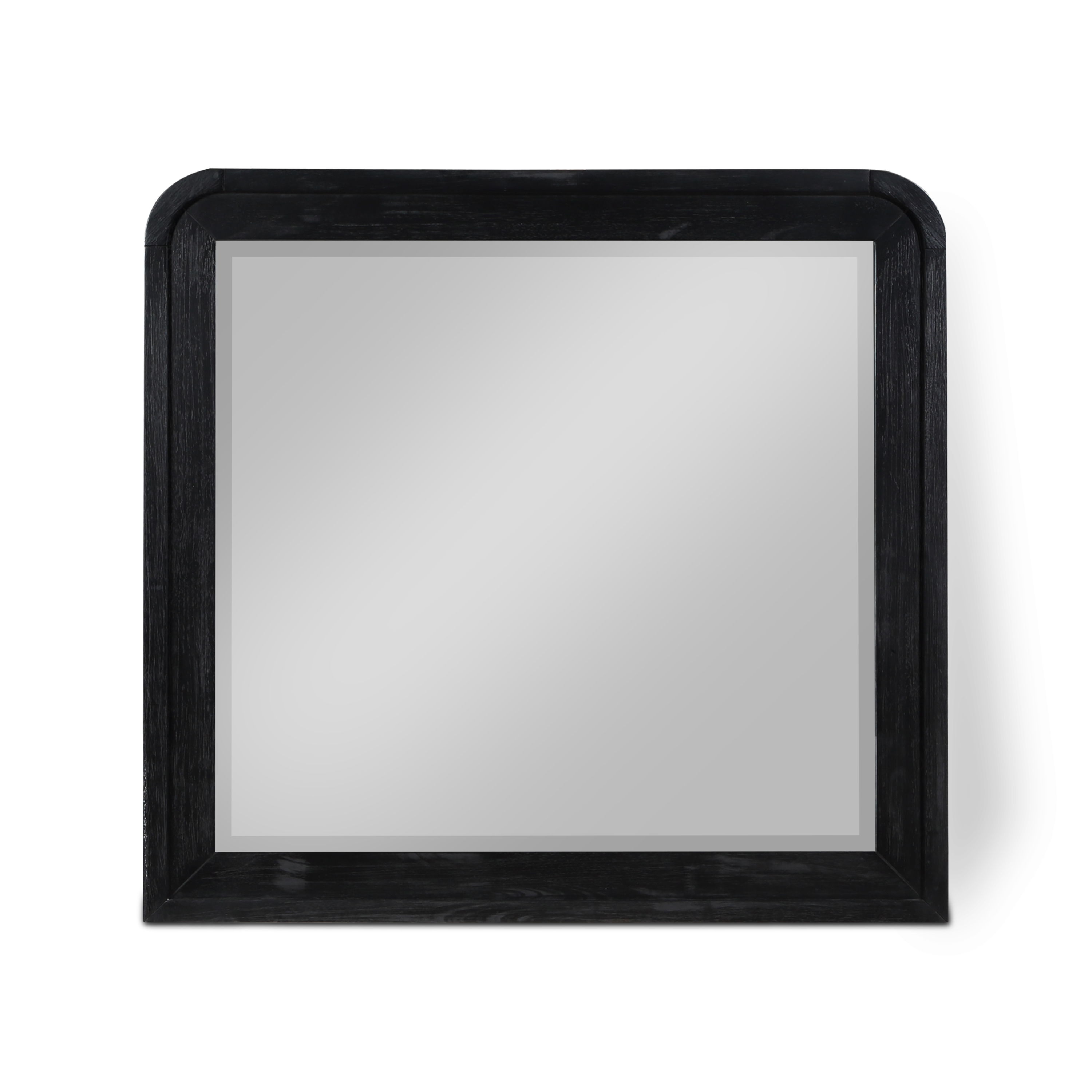 Fluted - Mirror - Black