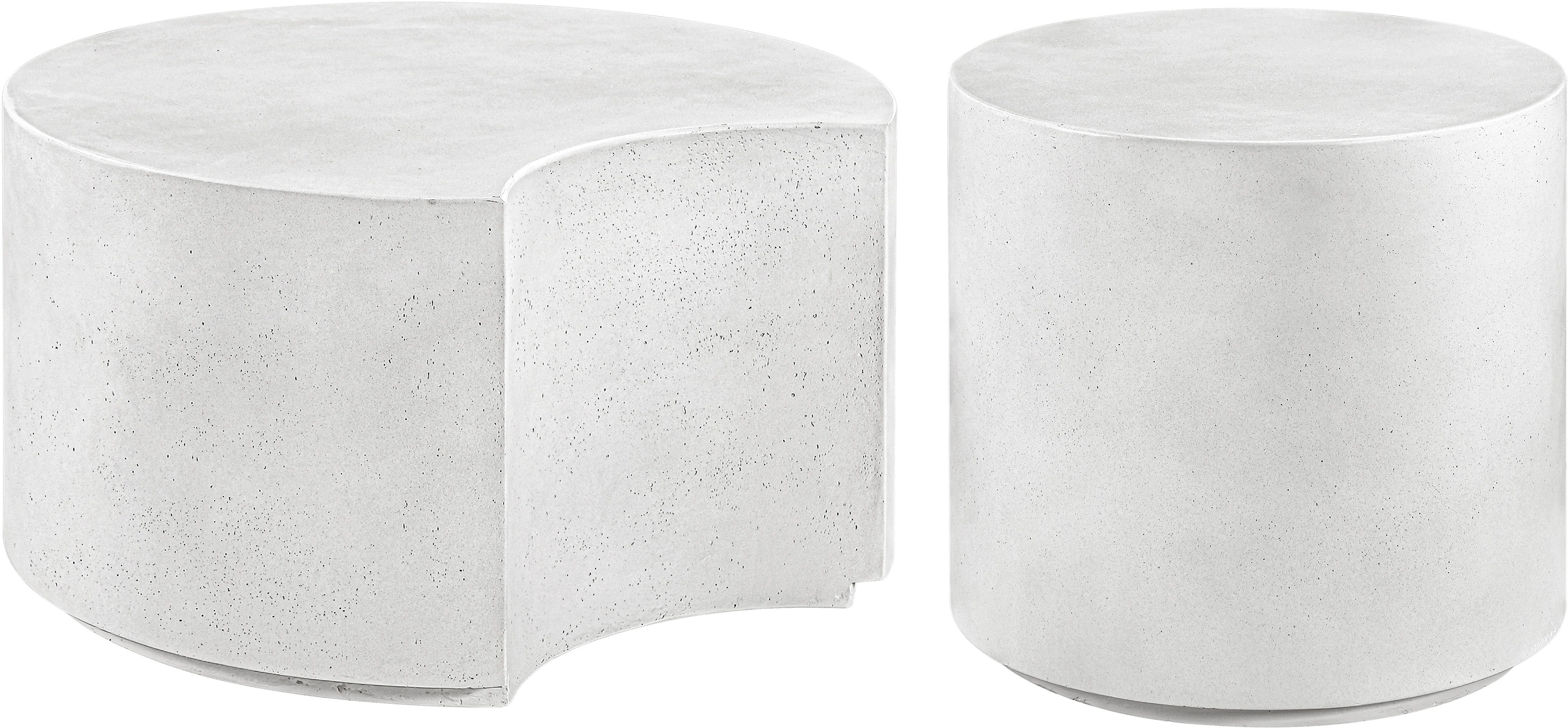 Imperia - Concrete Indoor / Outdoor Coffee Table - White