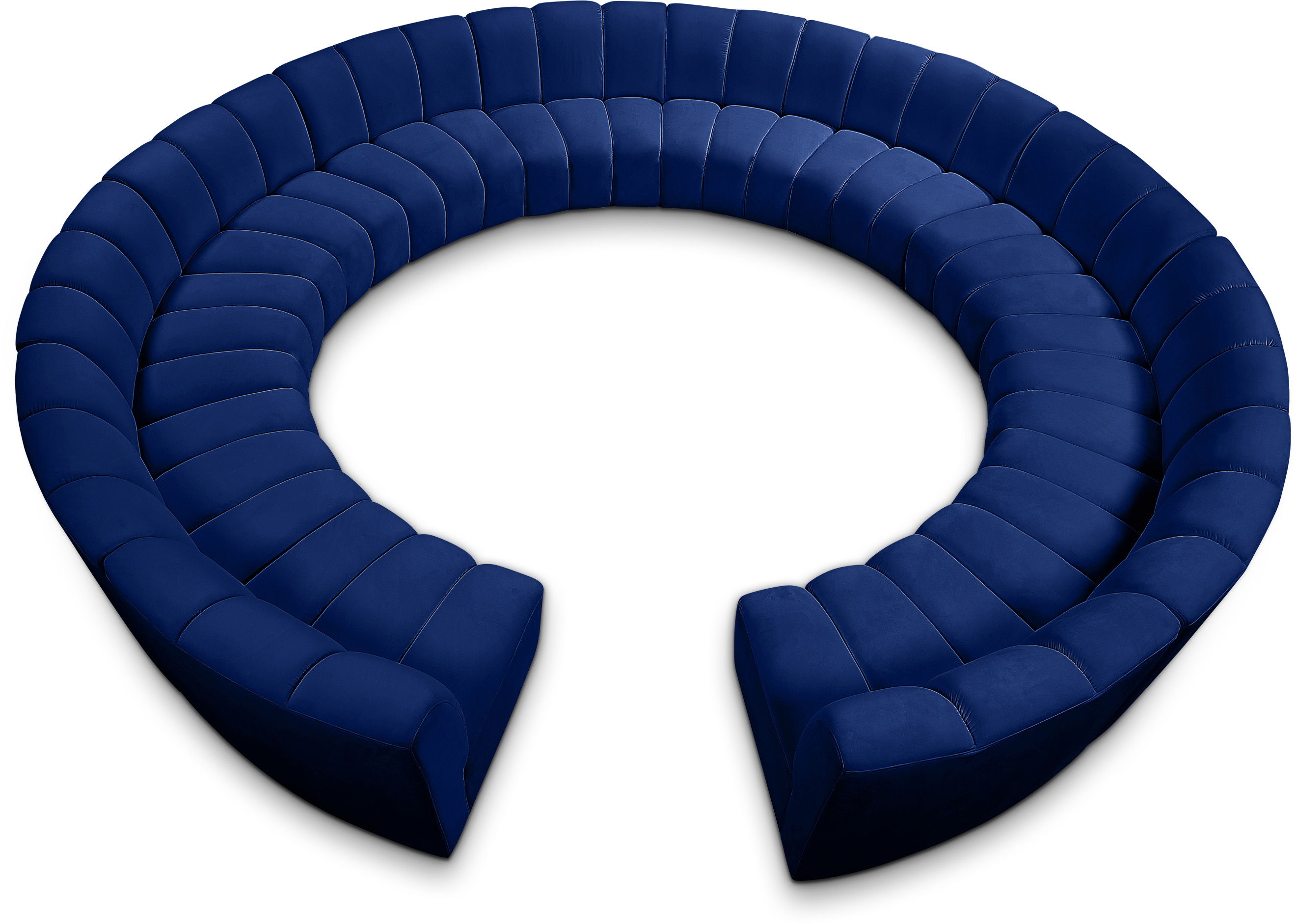Infinity - 12 Piece Modular Sectional - Navy