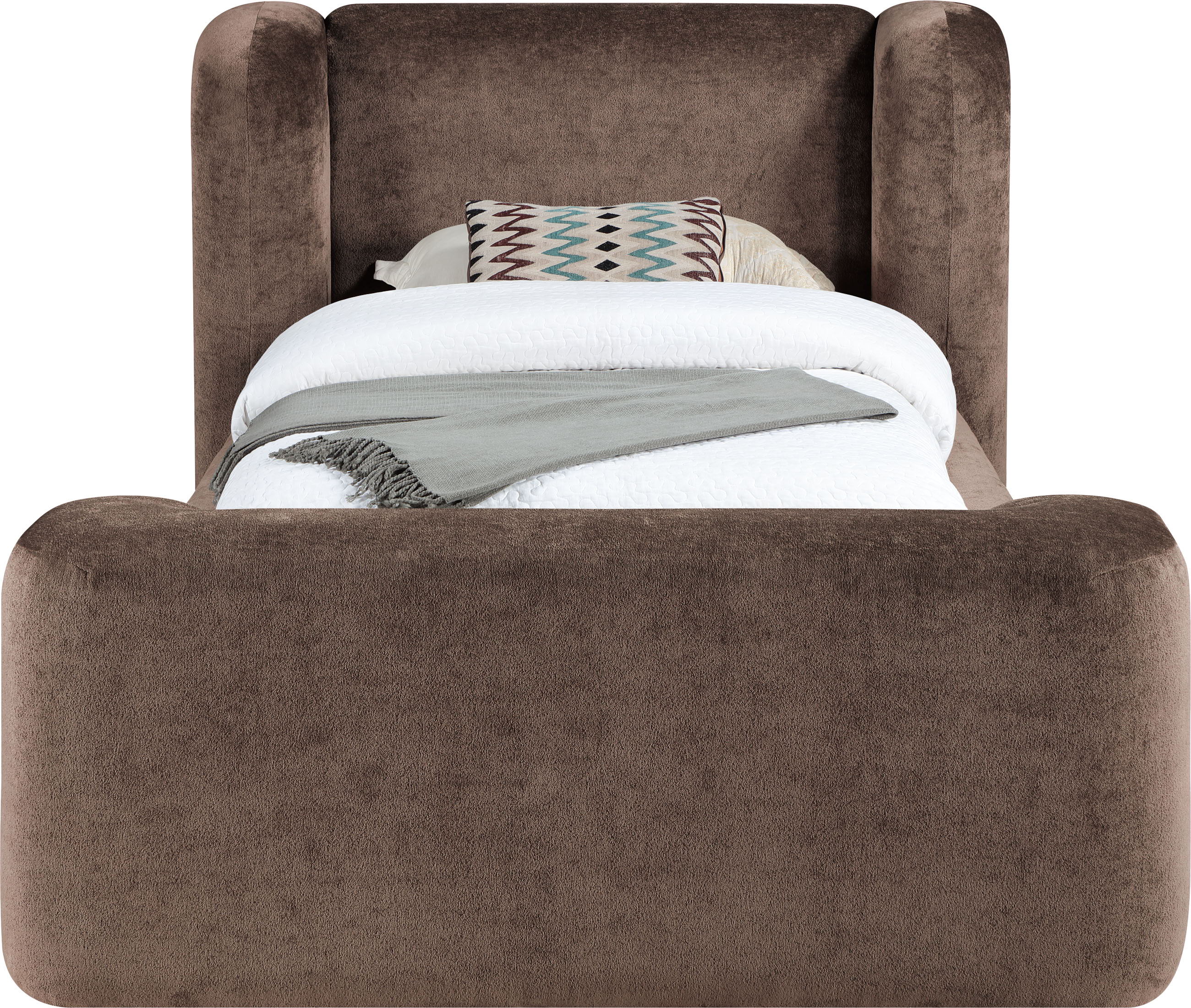 Modena - Twin Bed - Brown