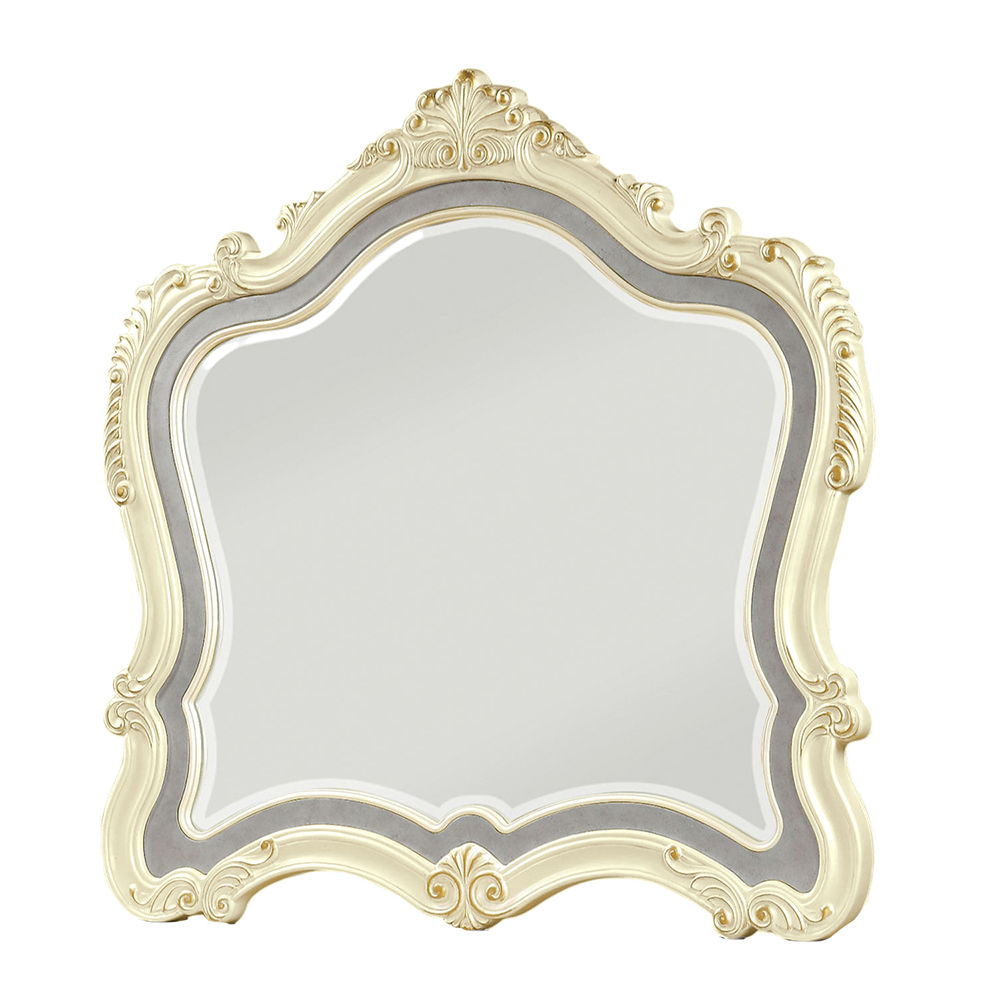 Chantelle - Mirror - Pearl White Finish, white