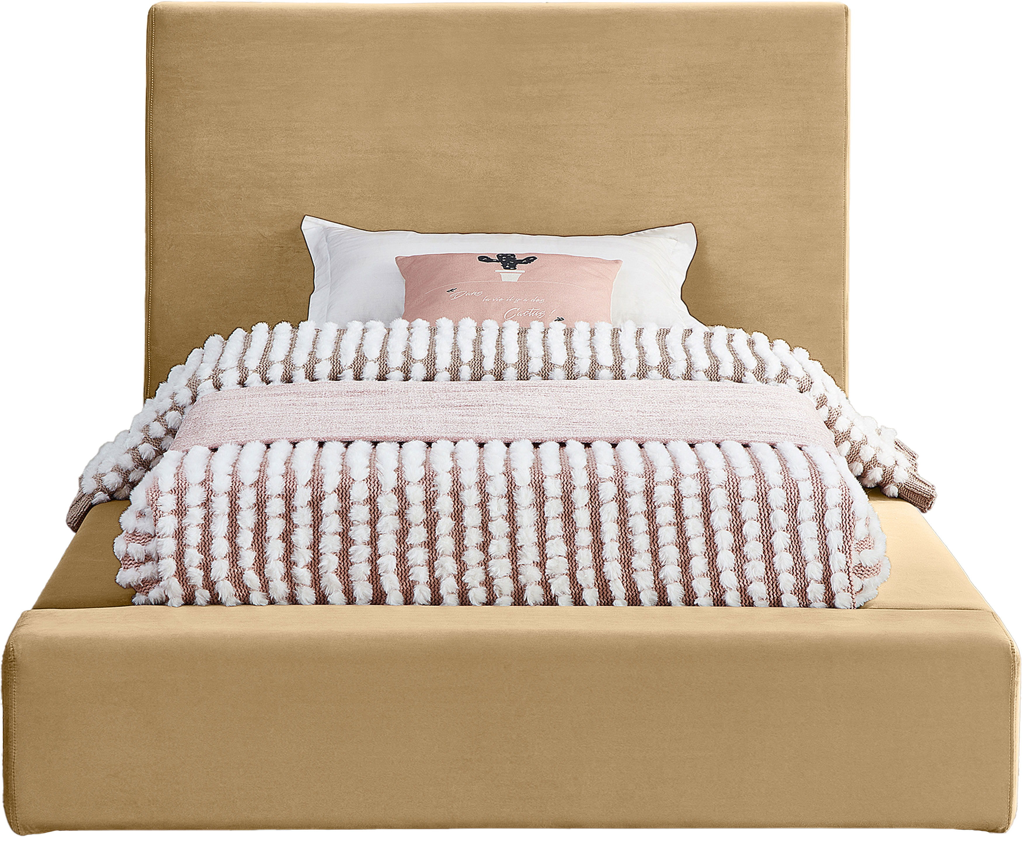 Dorian - Twin Bed - Camel