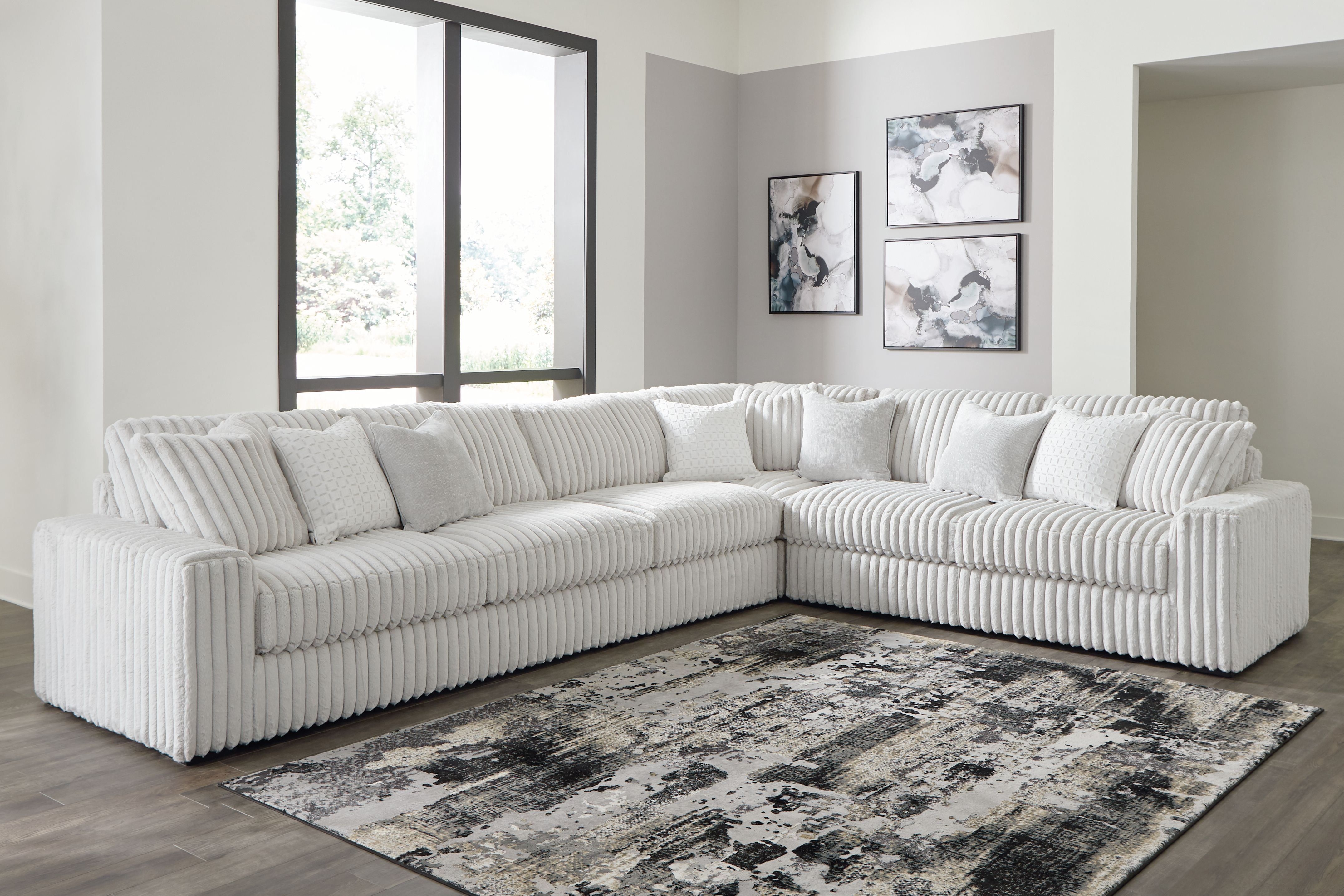 Stupendous - 4-Piece Sectional - Alloy