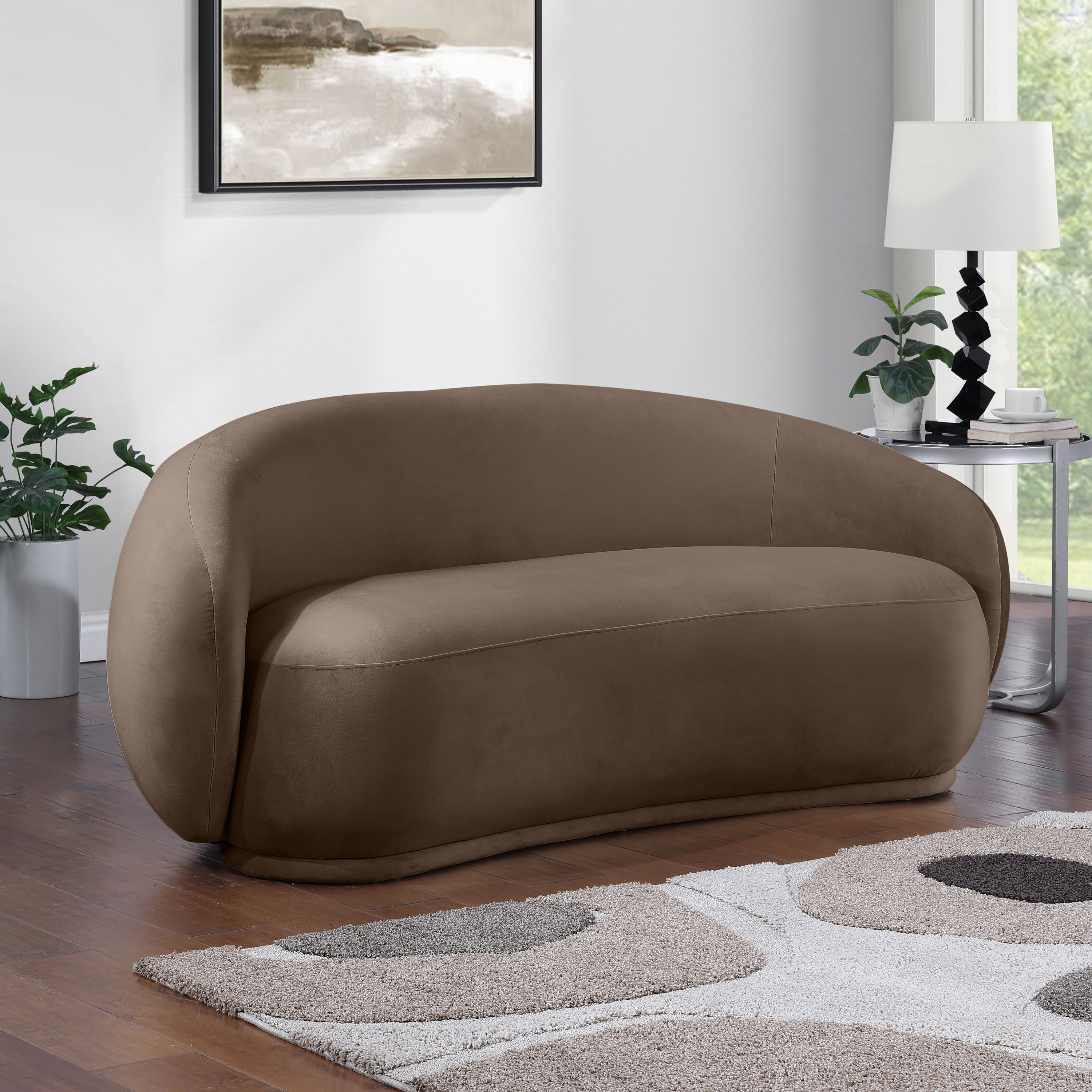 Emery - Loveseat - Brown