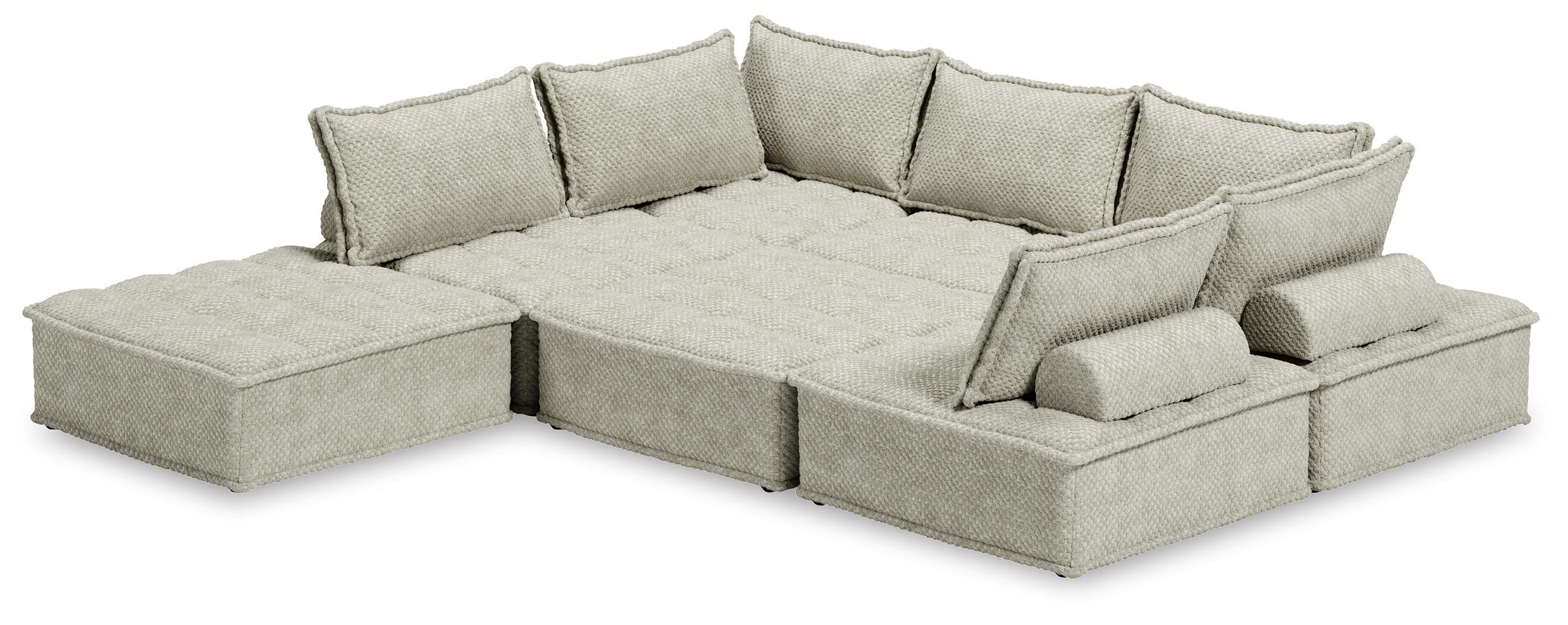 Ashley Furniture Bales - 7-Piece Modular Seating - Taupe - Image 9