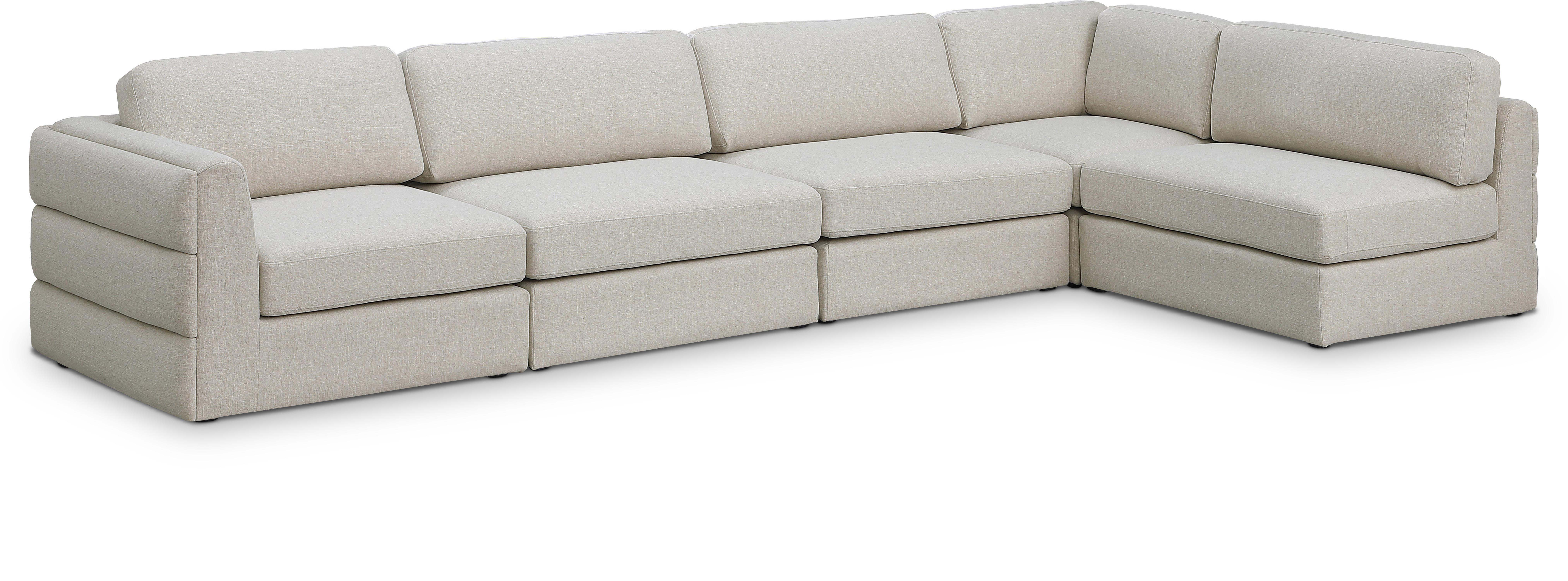 Beckham - 5 Piece Modular Sectional - Beige