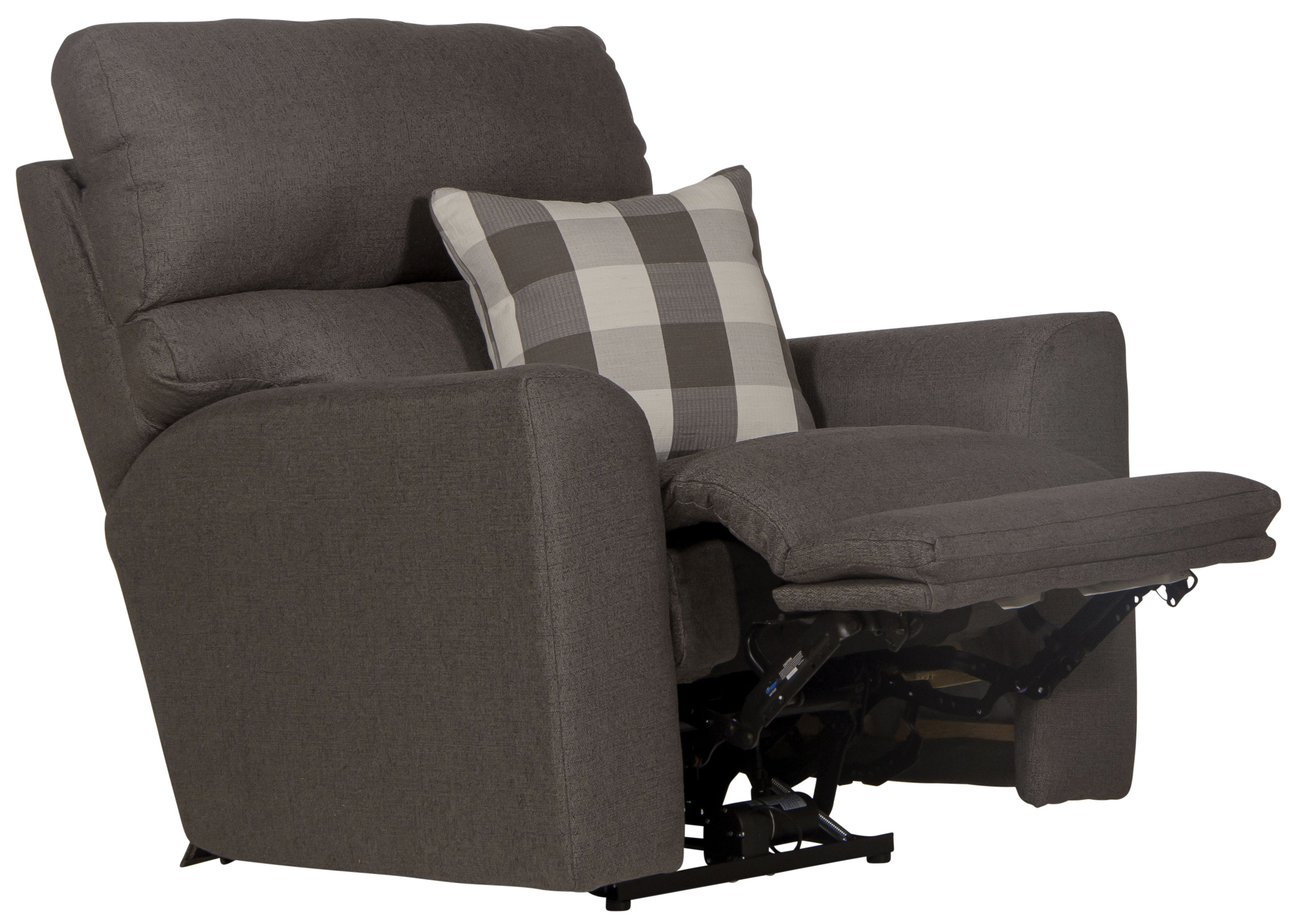 Searsport - Power Recliner With Power Adjustable Headrest - Metal / Dark Gray