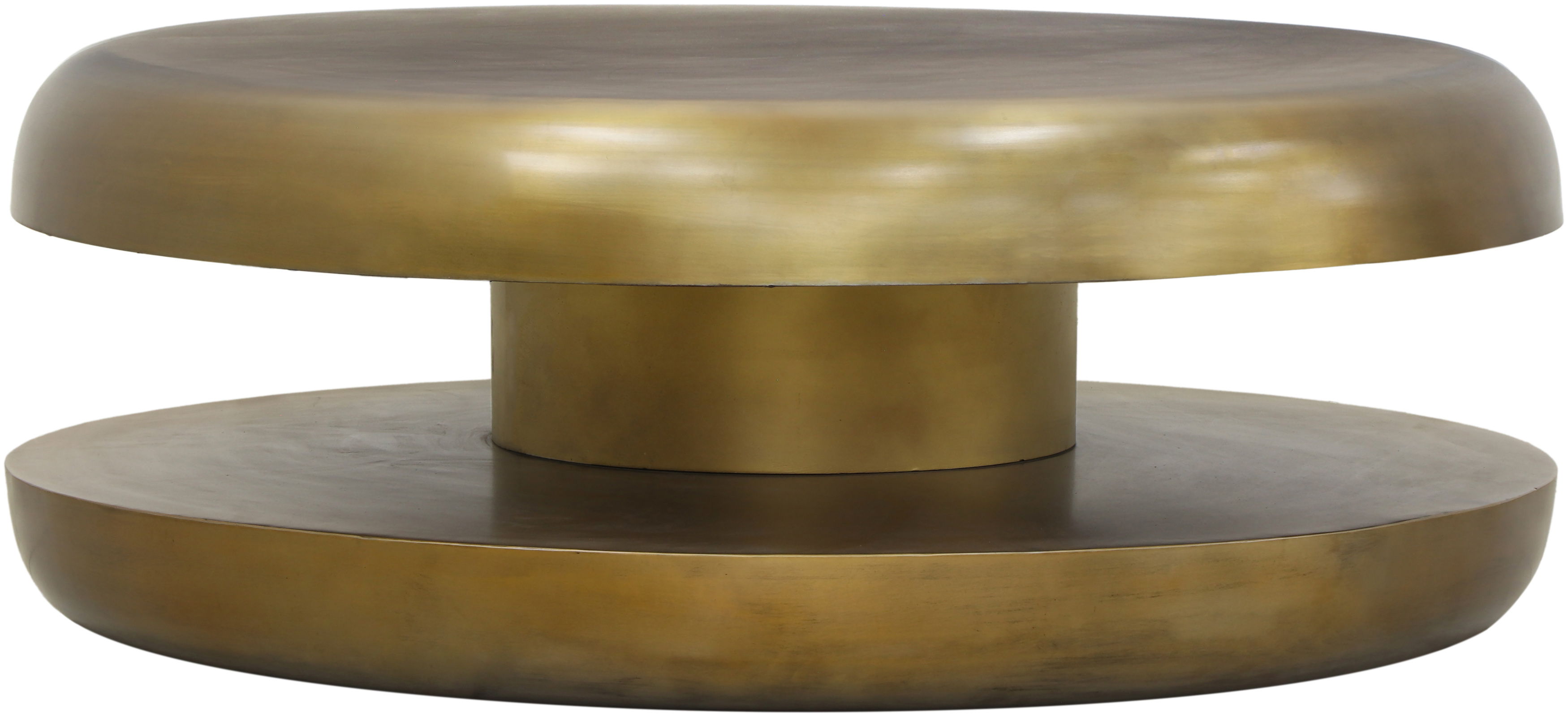 Jamison - Iron Coffee Table - Gold
