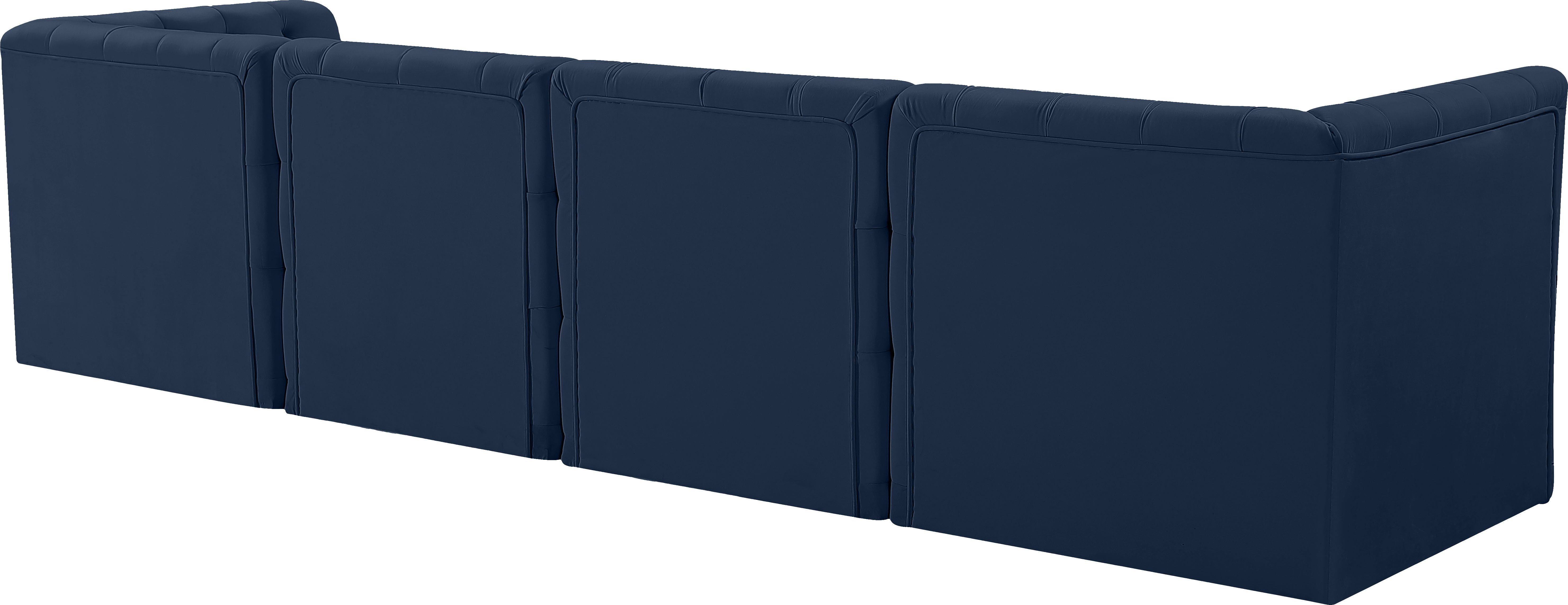 Tuft - 4 Piece Modular Sofa - Navy