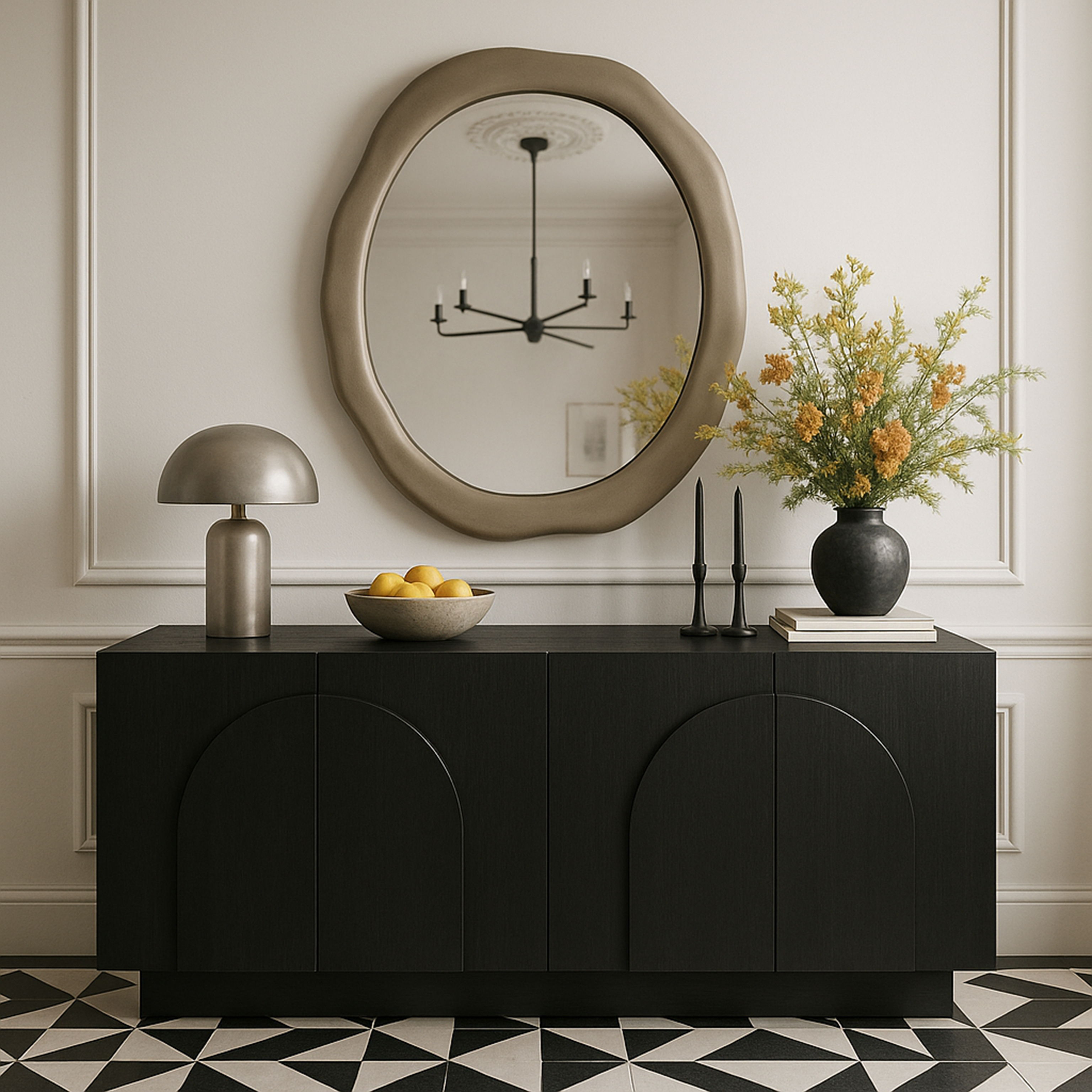 Armada - 36" Aluminum Mirror - Taupe