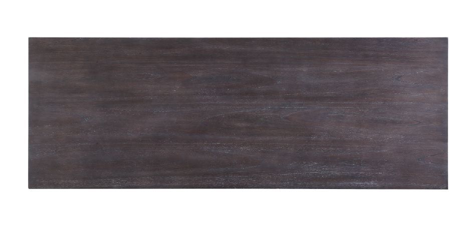 Evangeline - Counter Height Table - Salvaged Brown & Black, black, view 2