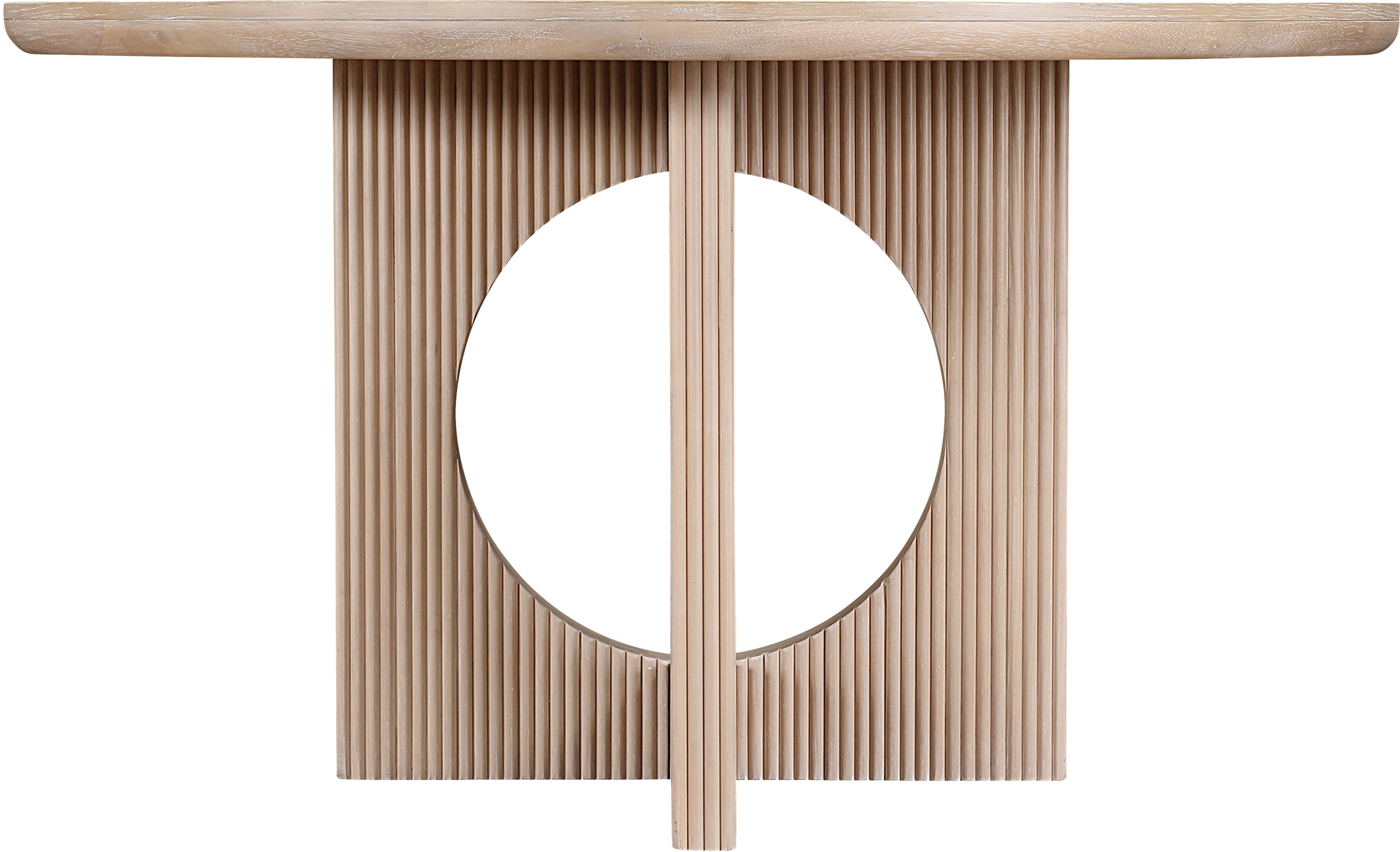Rivas - Round Dining Table - Natural Oak