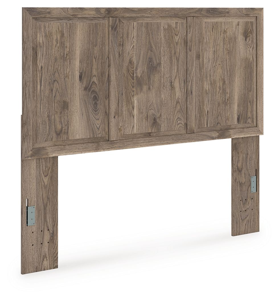 Rusticott – Queen Panel Headboard – Brown