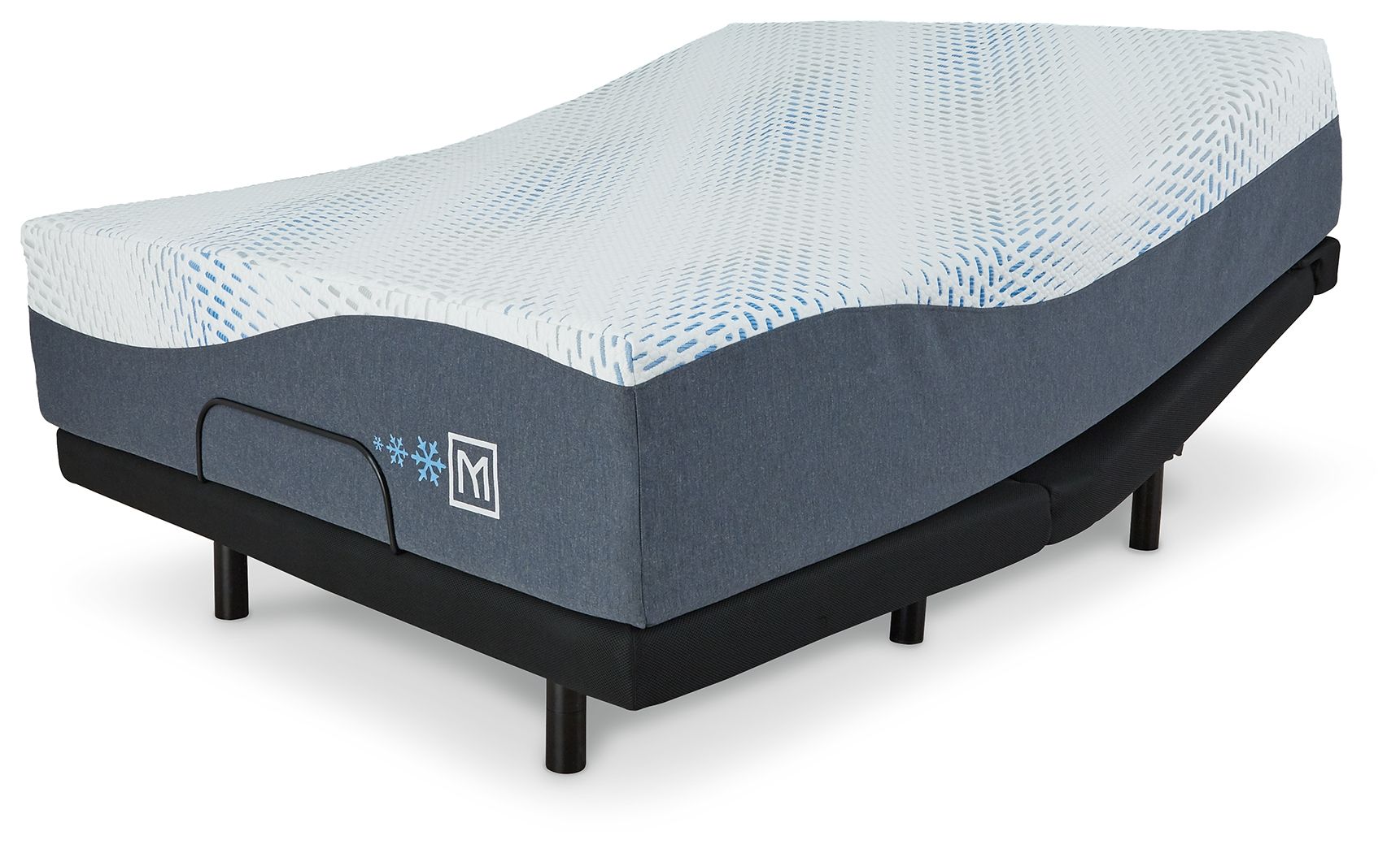 Ashley Furniture Millennium Cushion Firm Gel Memory Foam Hybrid - Cushion Firm Gel Memory Foam Hybrid California King Mattress - White - Image 4