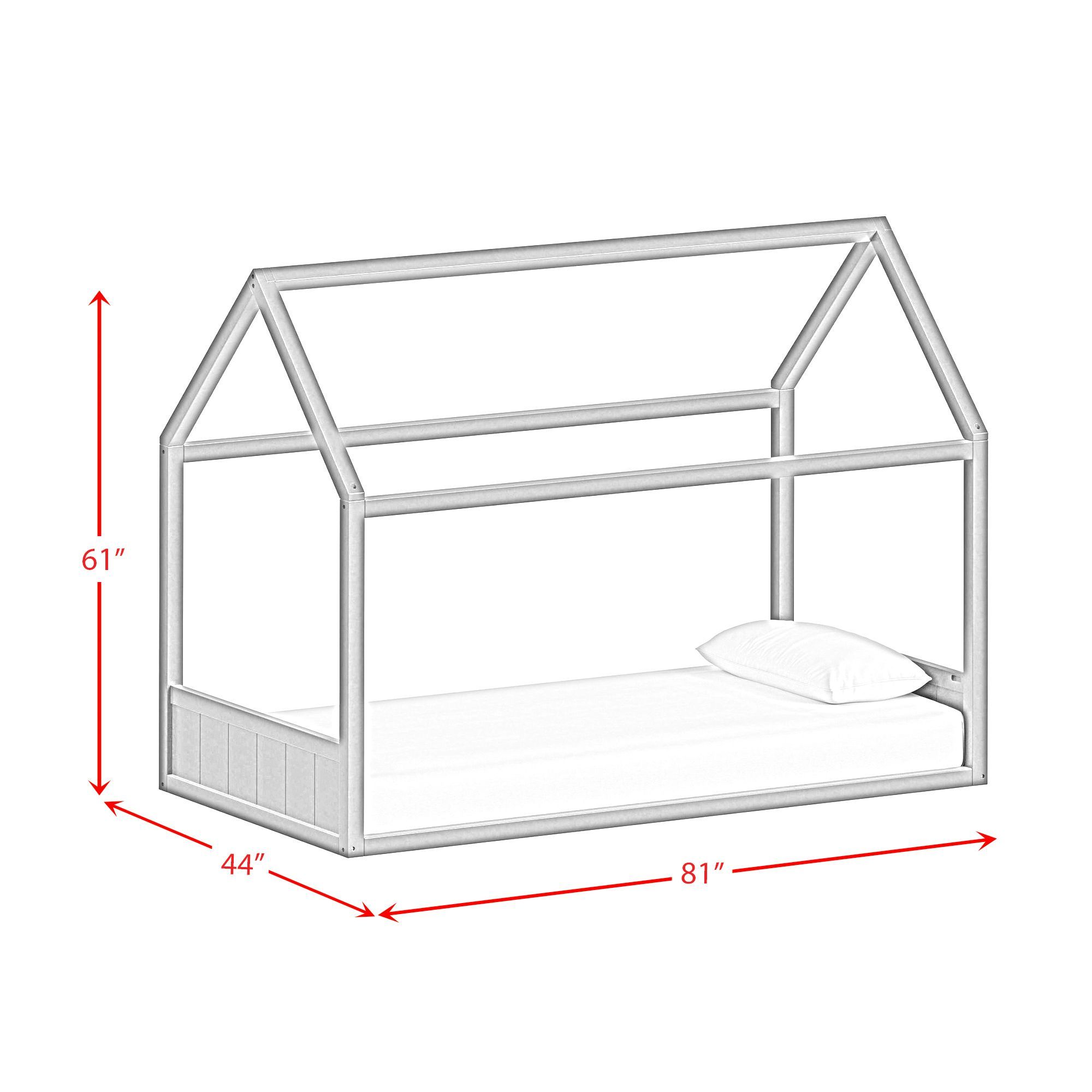 Sami - Twin Montessori Bed - Espresso