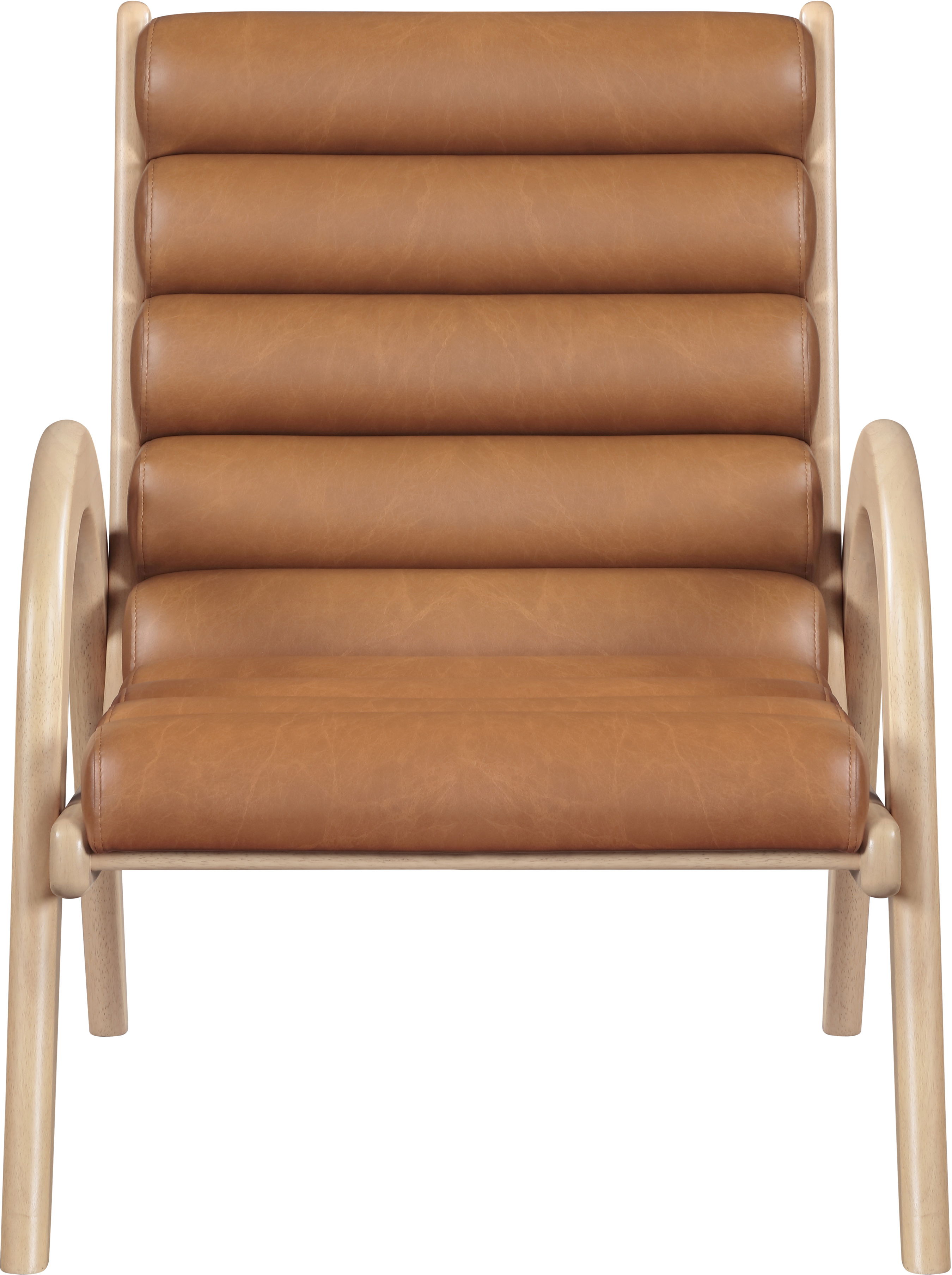 Randal - Upholstered Accent Chair - Cognac