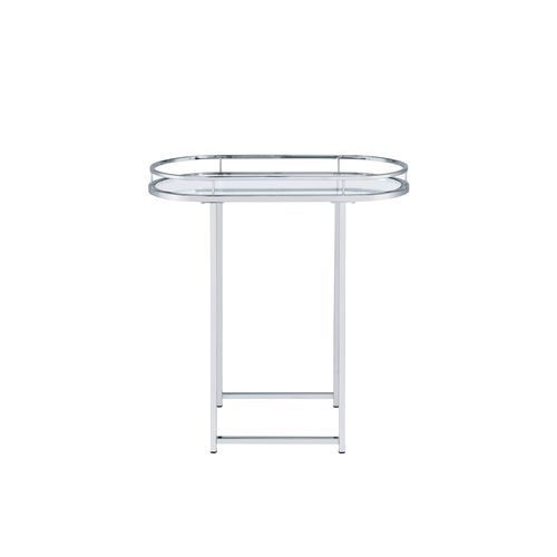 Piffo - Serving Cart Set - Clear Glass & Chrome, silver, view 5