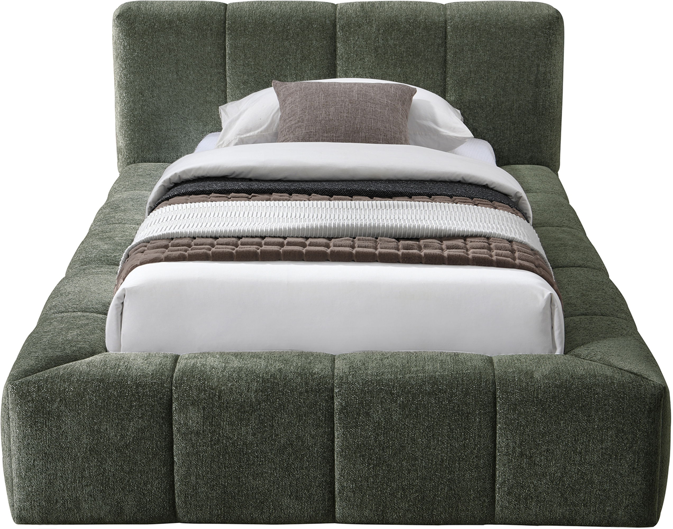 Carlin - Twin Bed - Olive