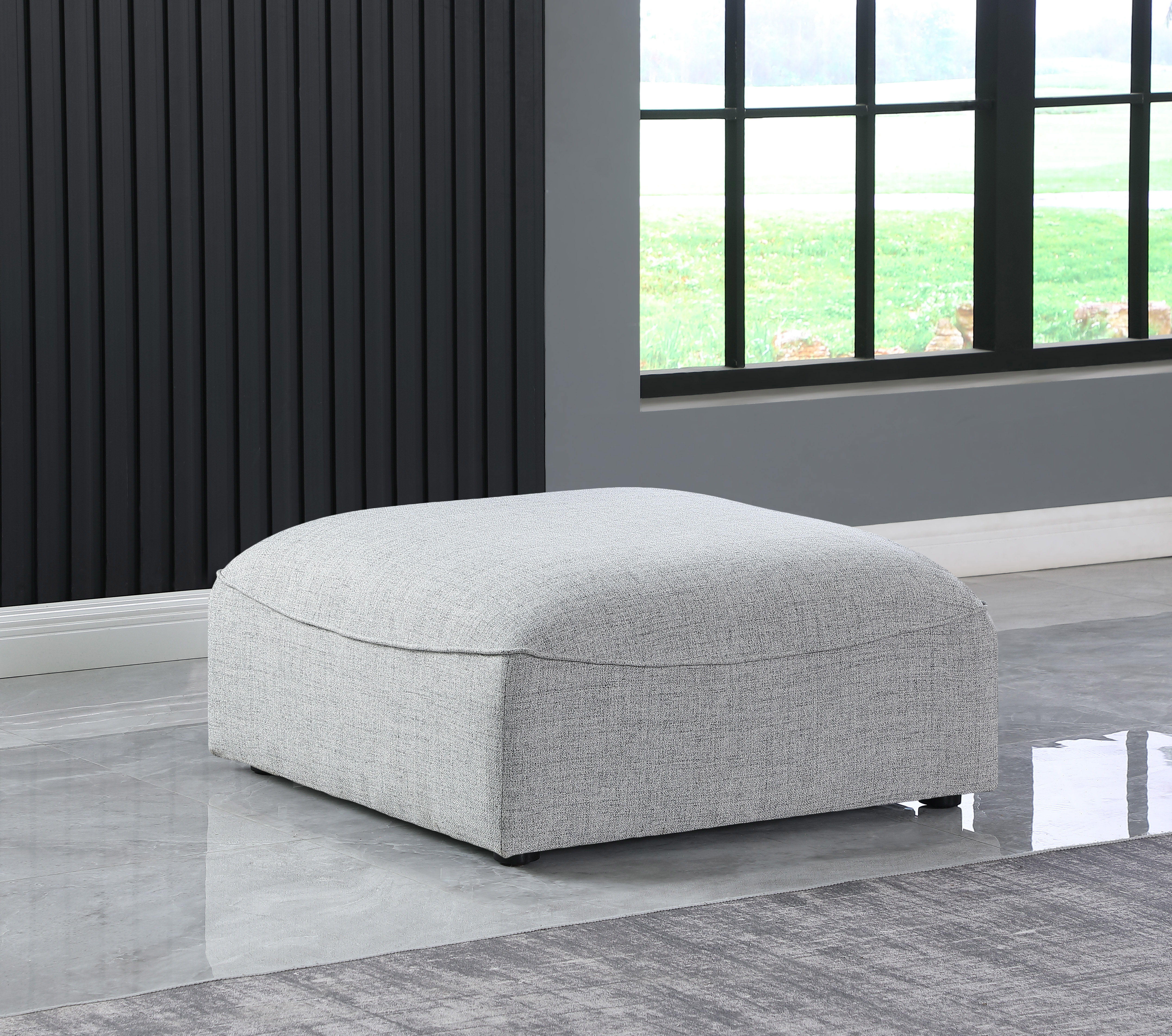 Miramar - Ottoman - Gray