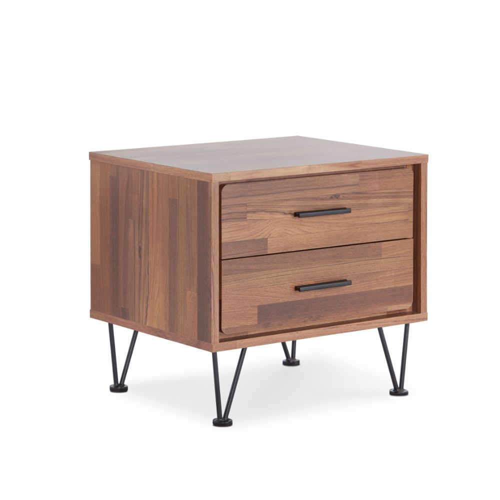 Deoss - Accent Table - Walnut, light brown
