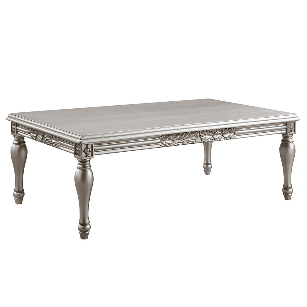 Pelumi - Coffee Table - Platinum, silver