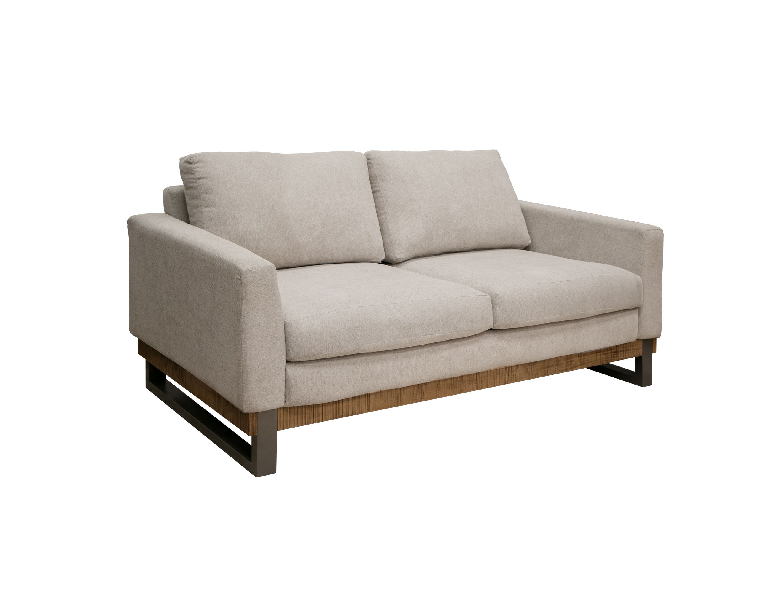 International Furniture Direct Mita - Loveseat - Agreeable Gray