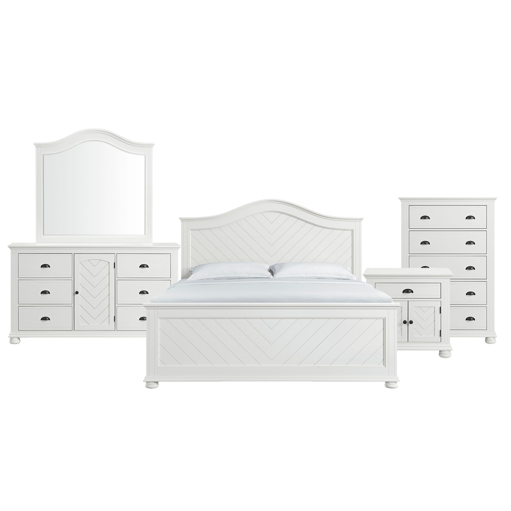 King · 5 Pc · Bedroom Set