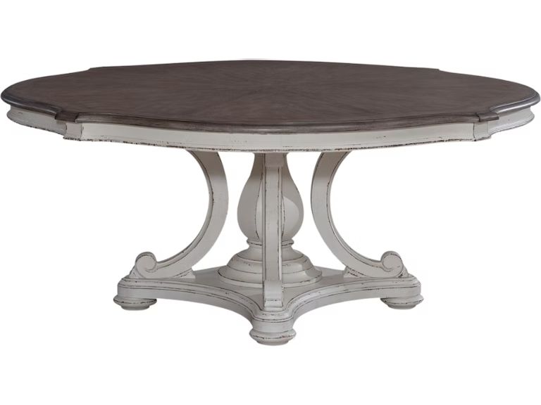 Liberty Furniture Magnolia Manor - Round Table Set - White