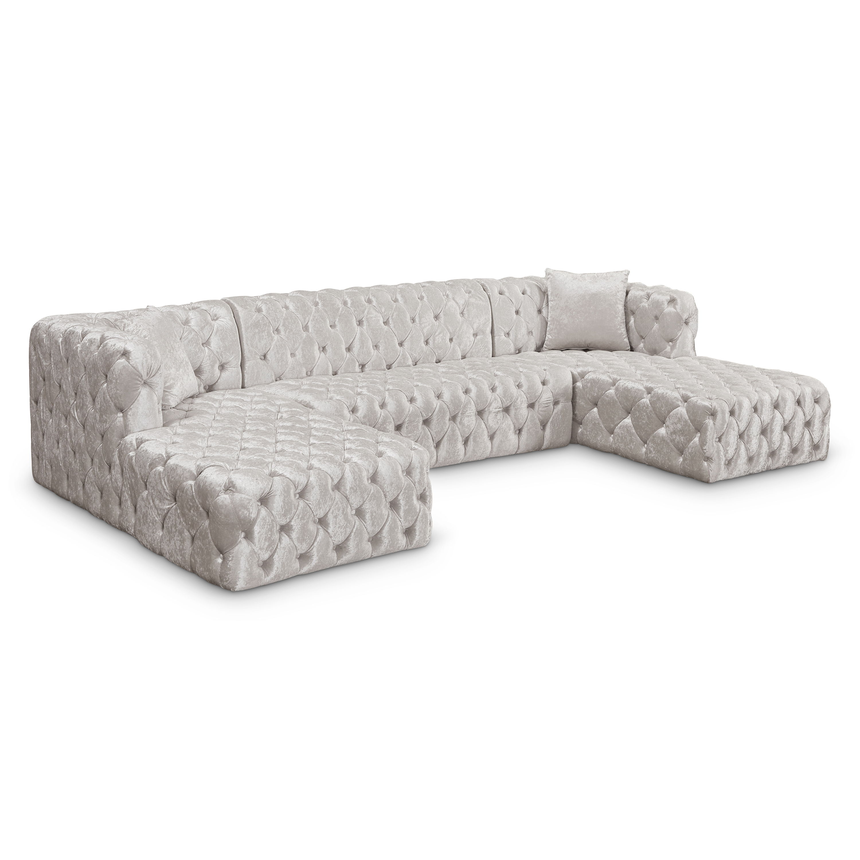 Coco - 3 Piece Sectional - White