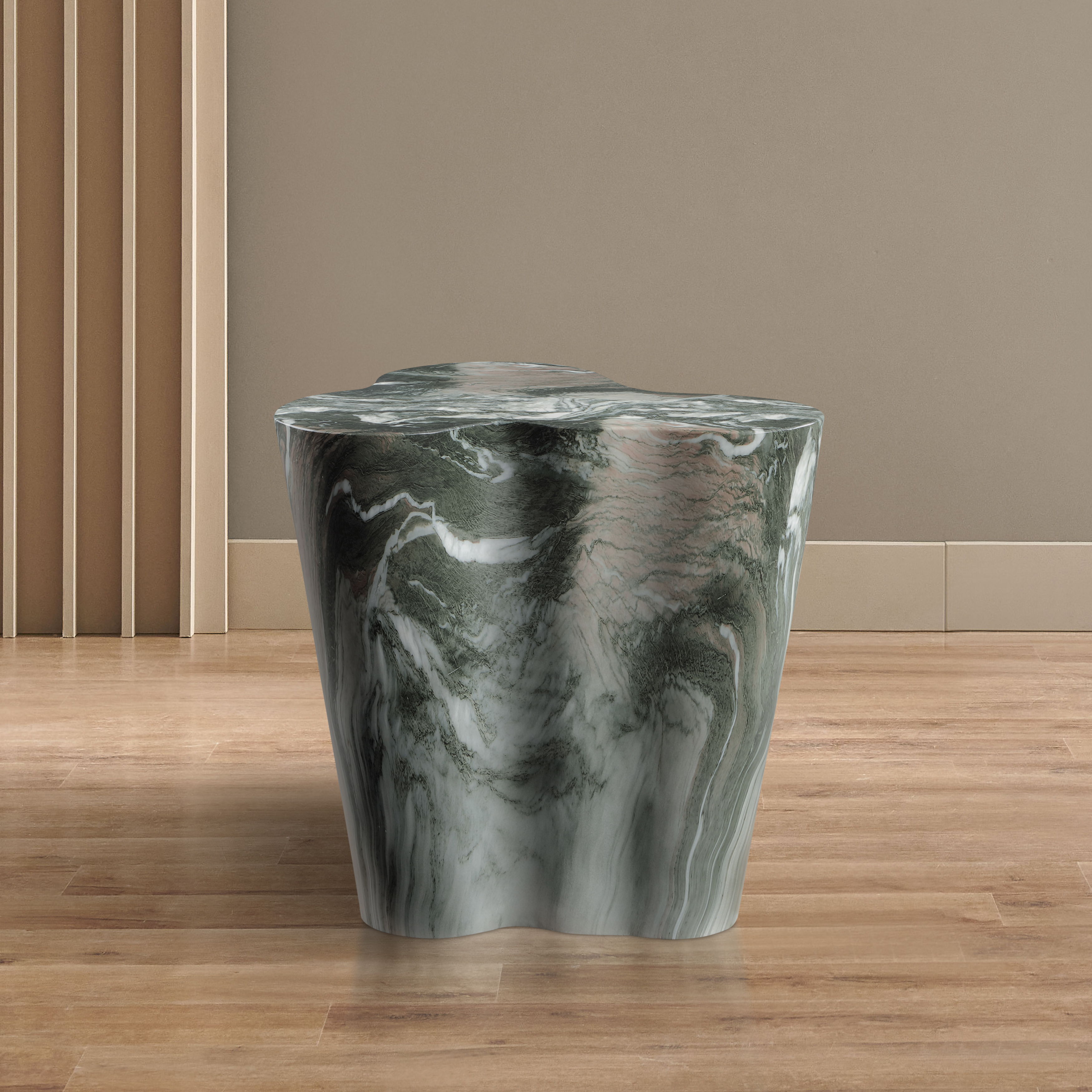 Monza - Concrete End Table - Green