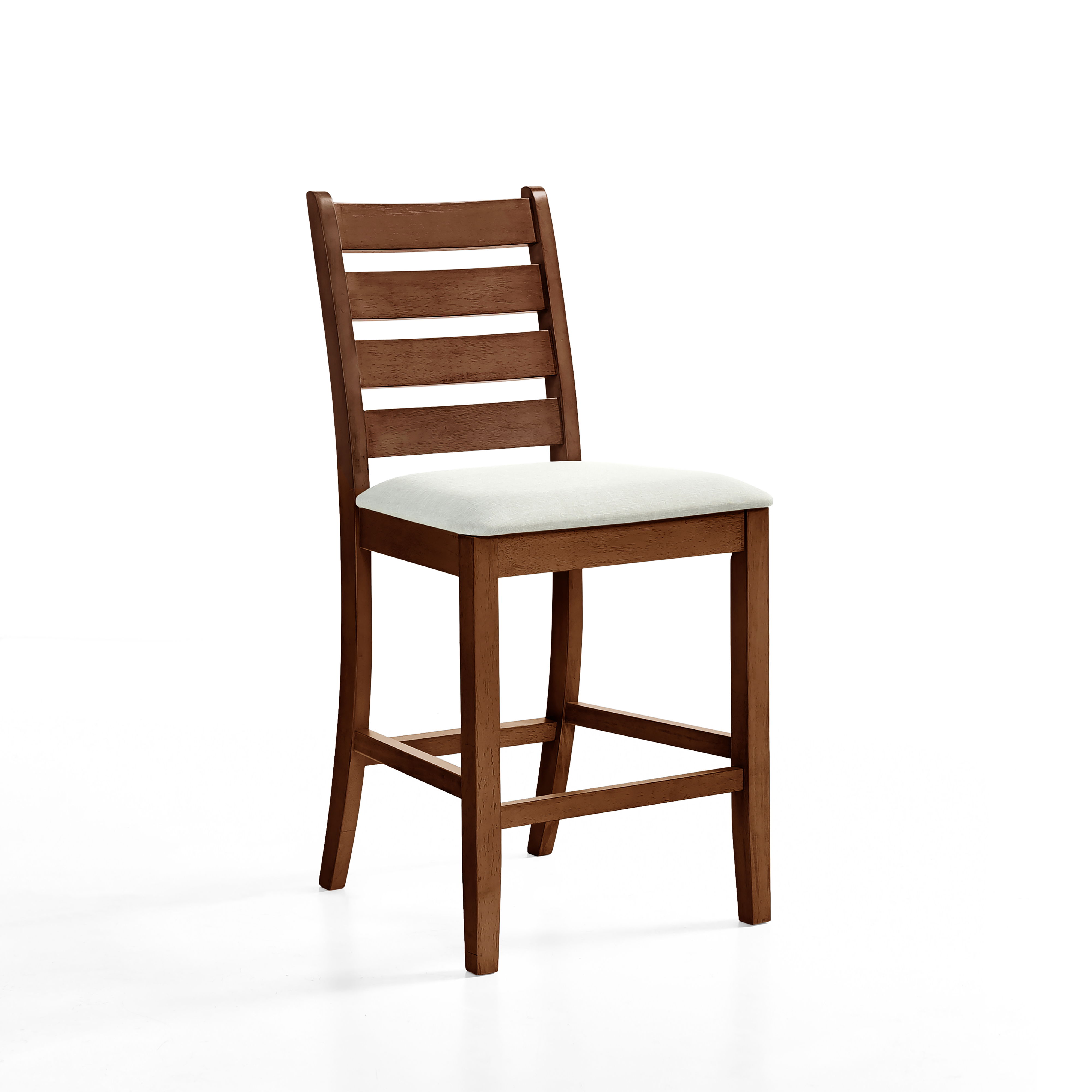 Pascal - Counter Dining Table & 6 Chairs - Walnut