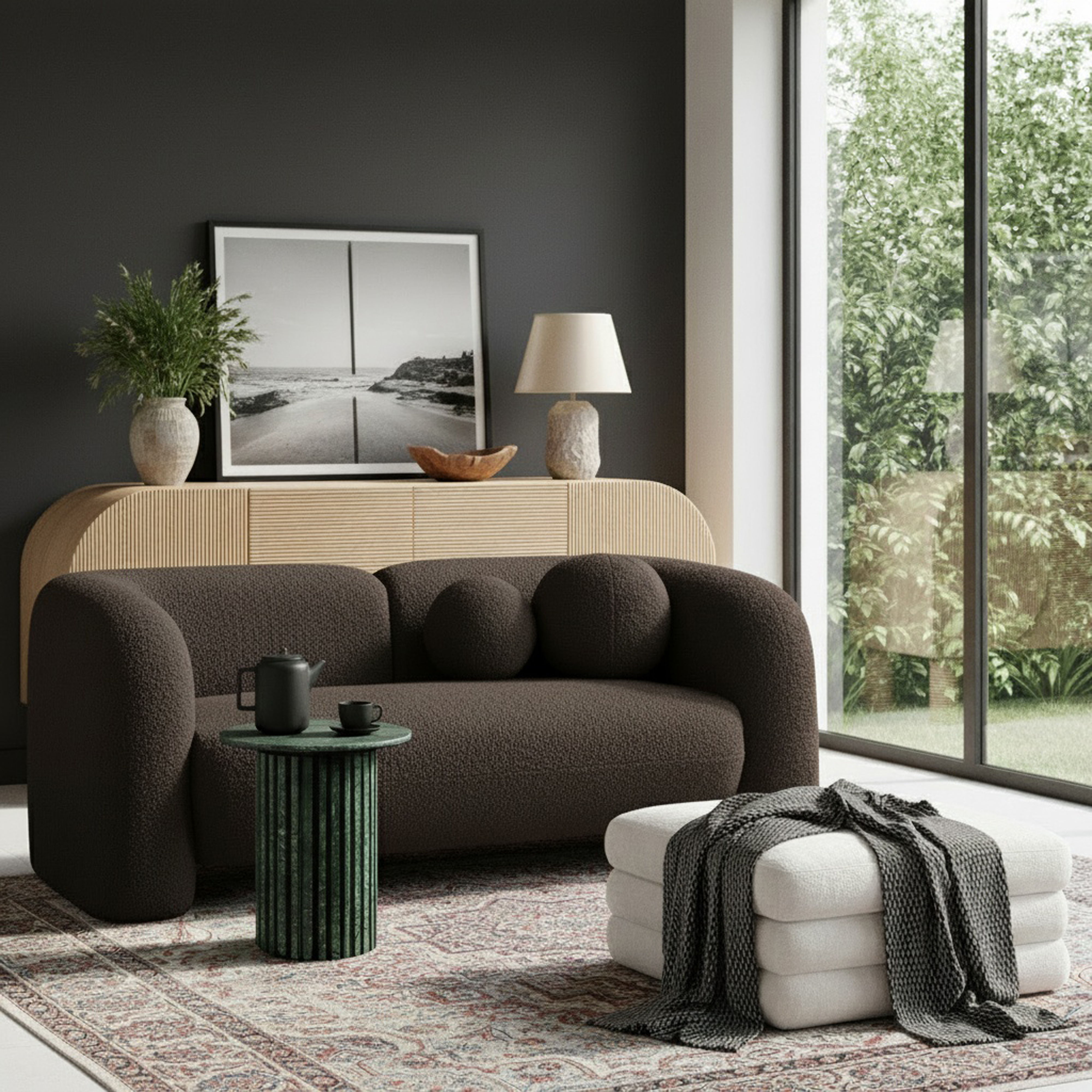 Emory - Loveseat - Brown