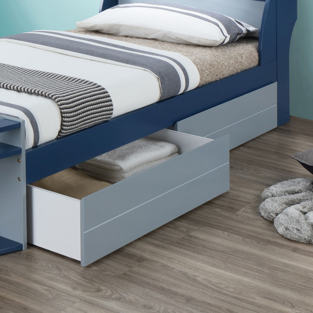 Neptune II - Drawers (Set of 2) - Gray, gray