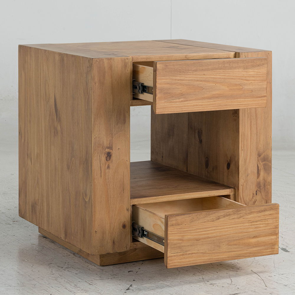 Harlan - End Table - Oak, light brown, view 4