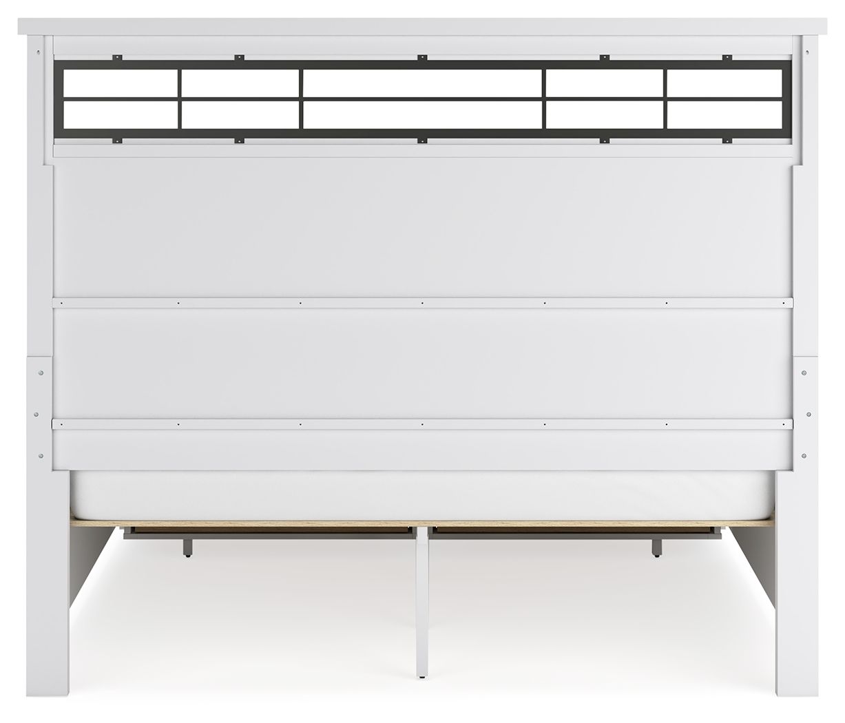 Ashley Furniture Ashbryn - California King Panel Storage Bed - White / Natural - Image 6