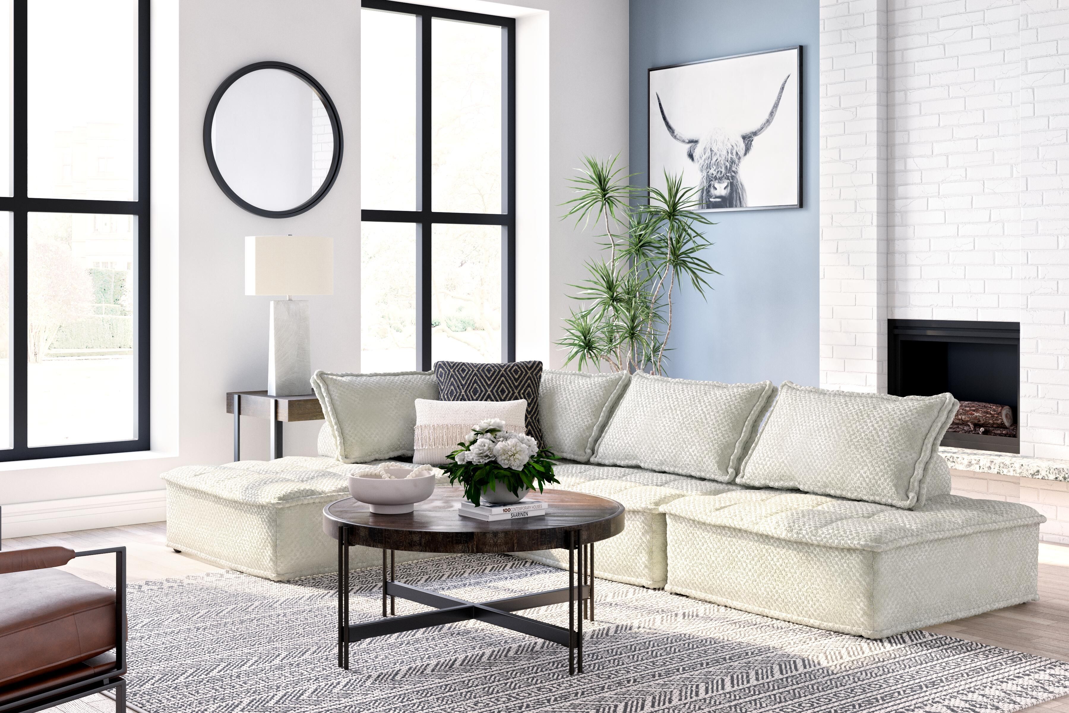 Ashley Furniture Bales - 4-Piece Modular Seating - Taupe - Image 11