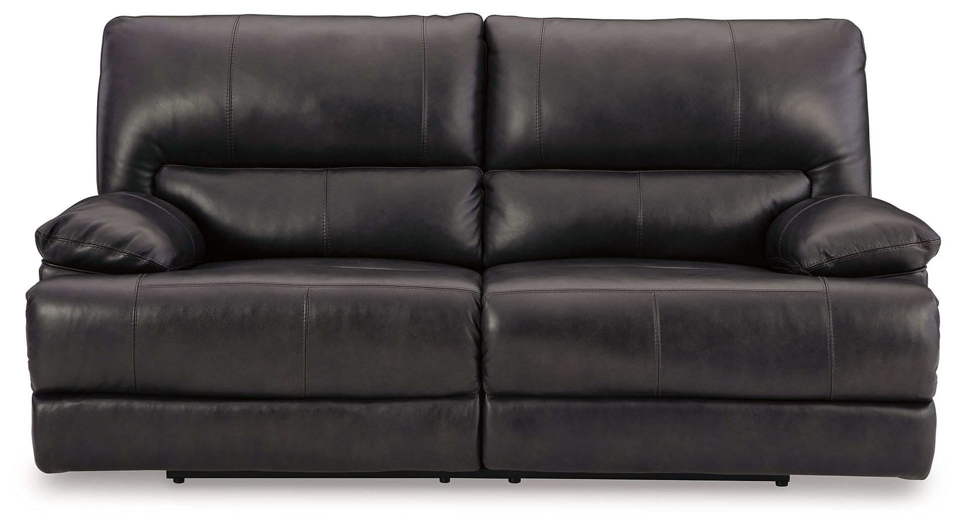 Ashley Furniture Mountainous - 2 Seat Power Reclining Sofa With Adj Headrest - Eclipse - Image 4