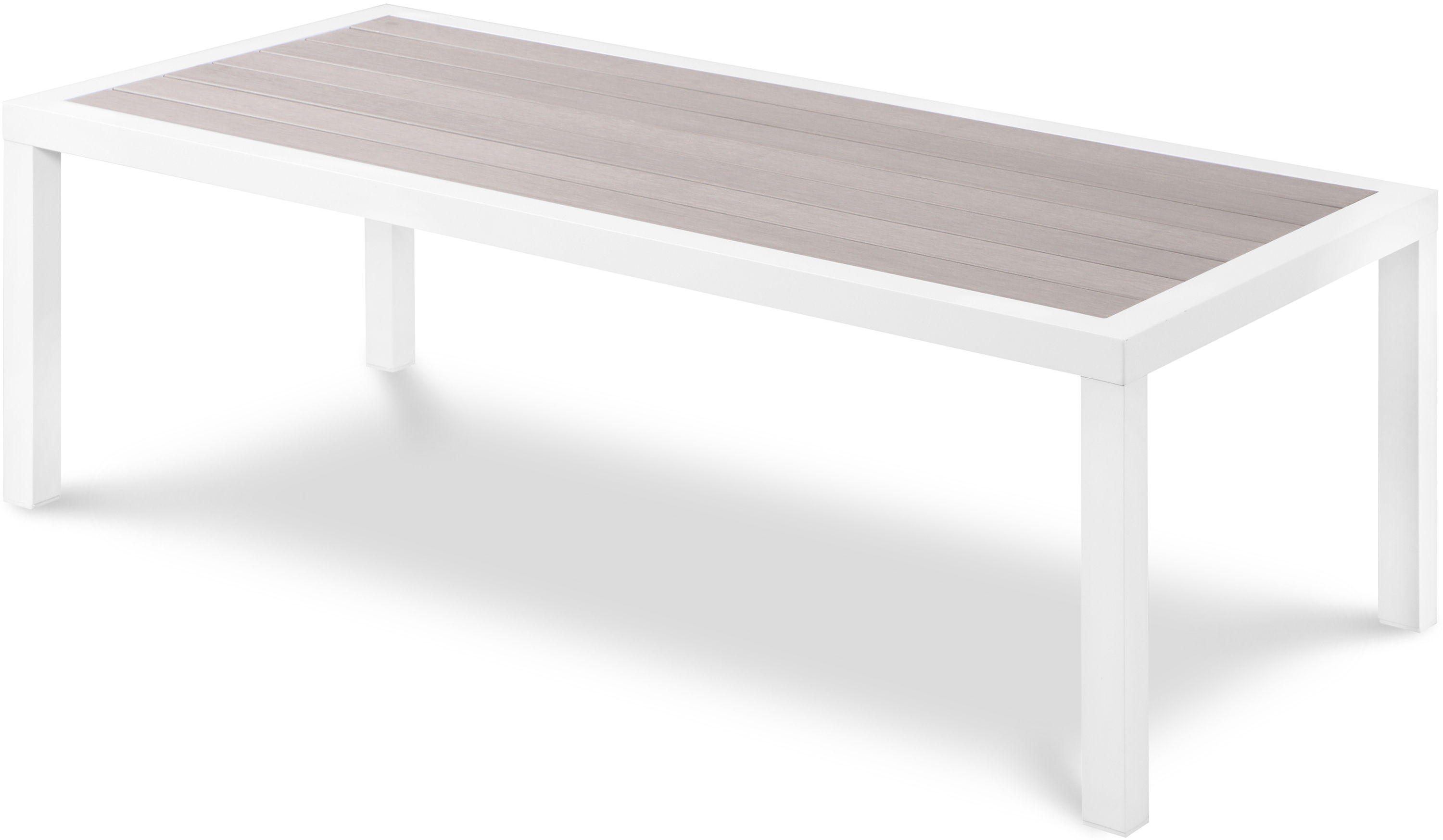 Nizuc - Outdoor Patio Coffee Table - Gray