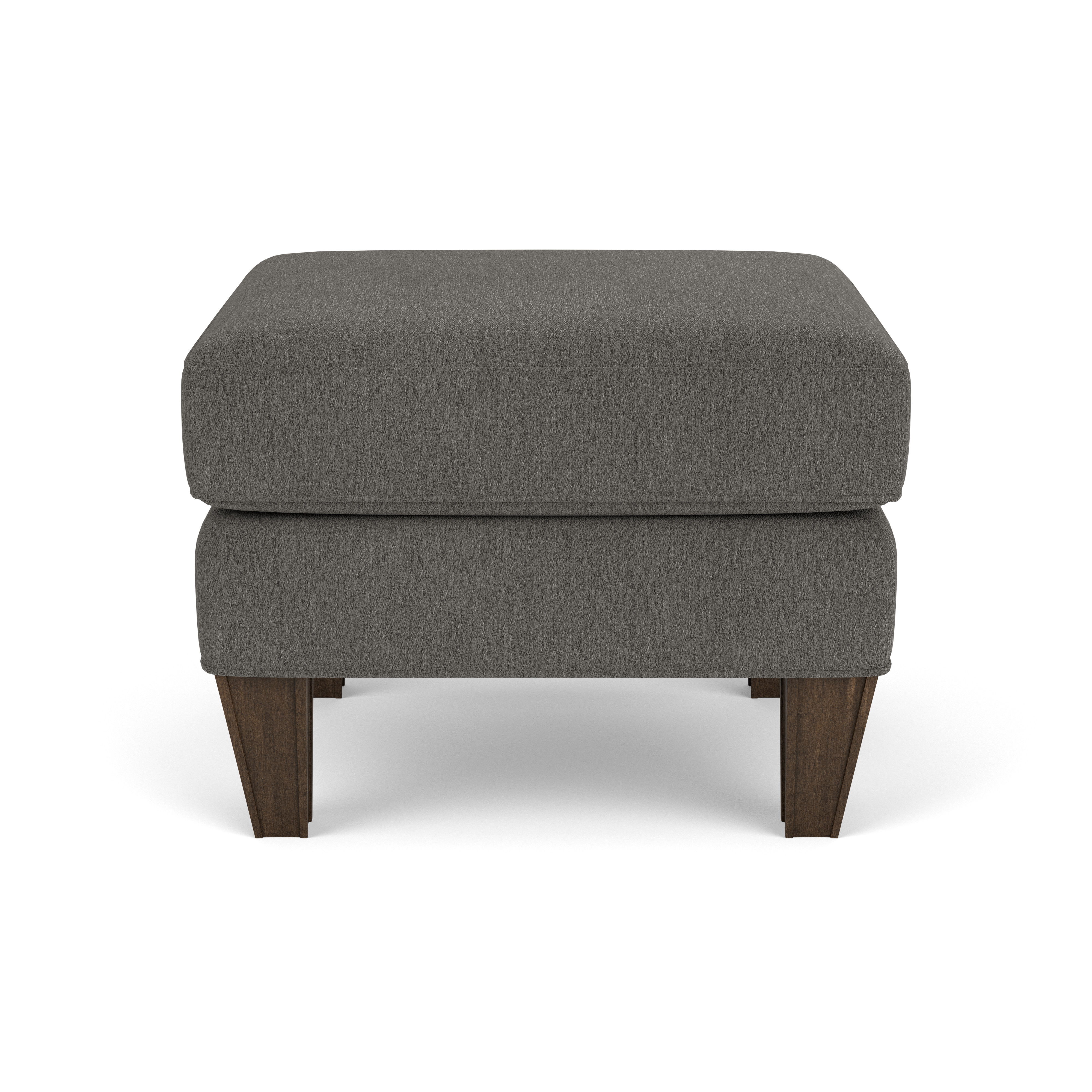 Bradstreet - Fabric Ottoman, dark gray, view 7