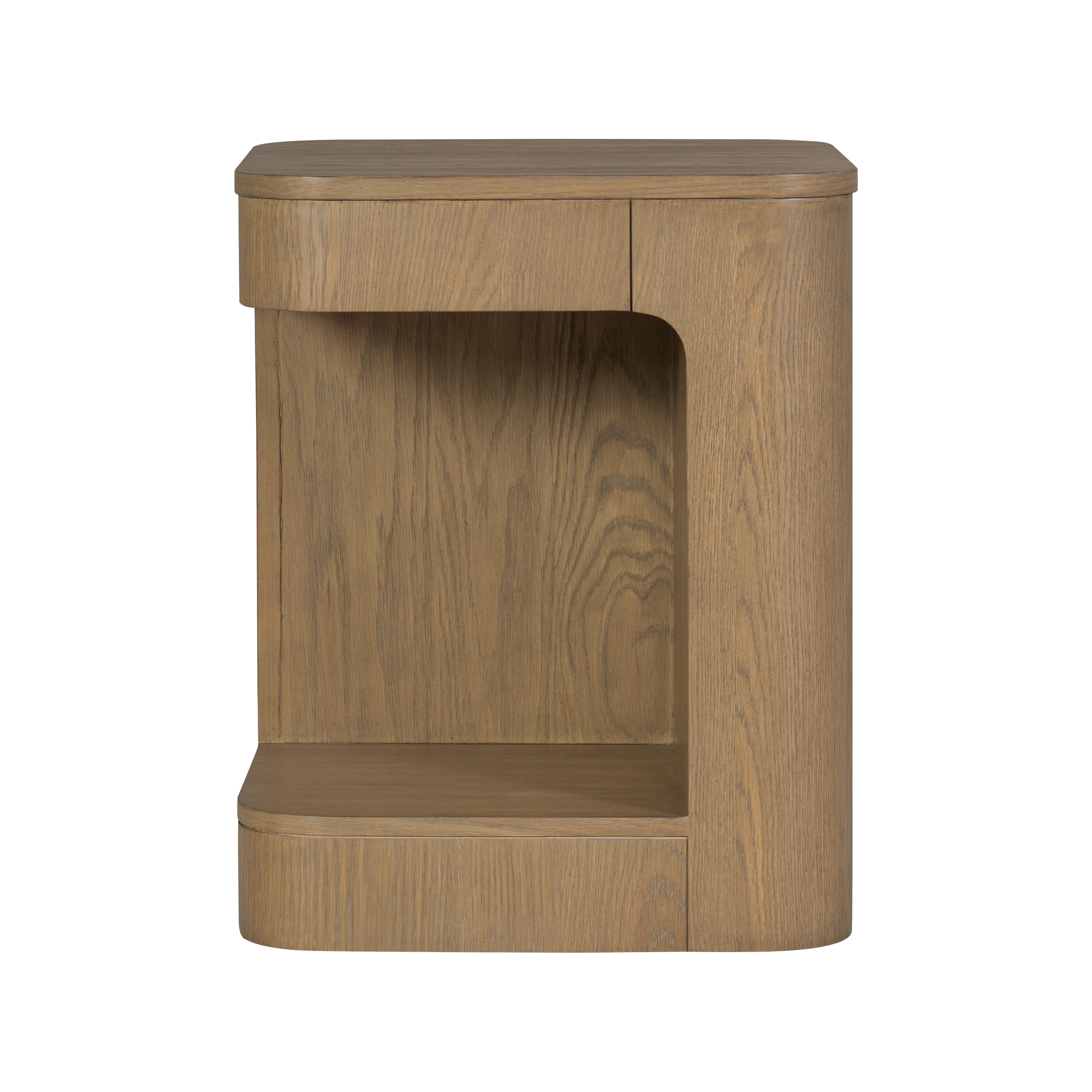 Normandy - Chairside Table - Light Brown, light brown, view 2
